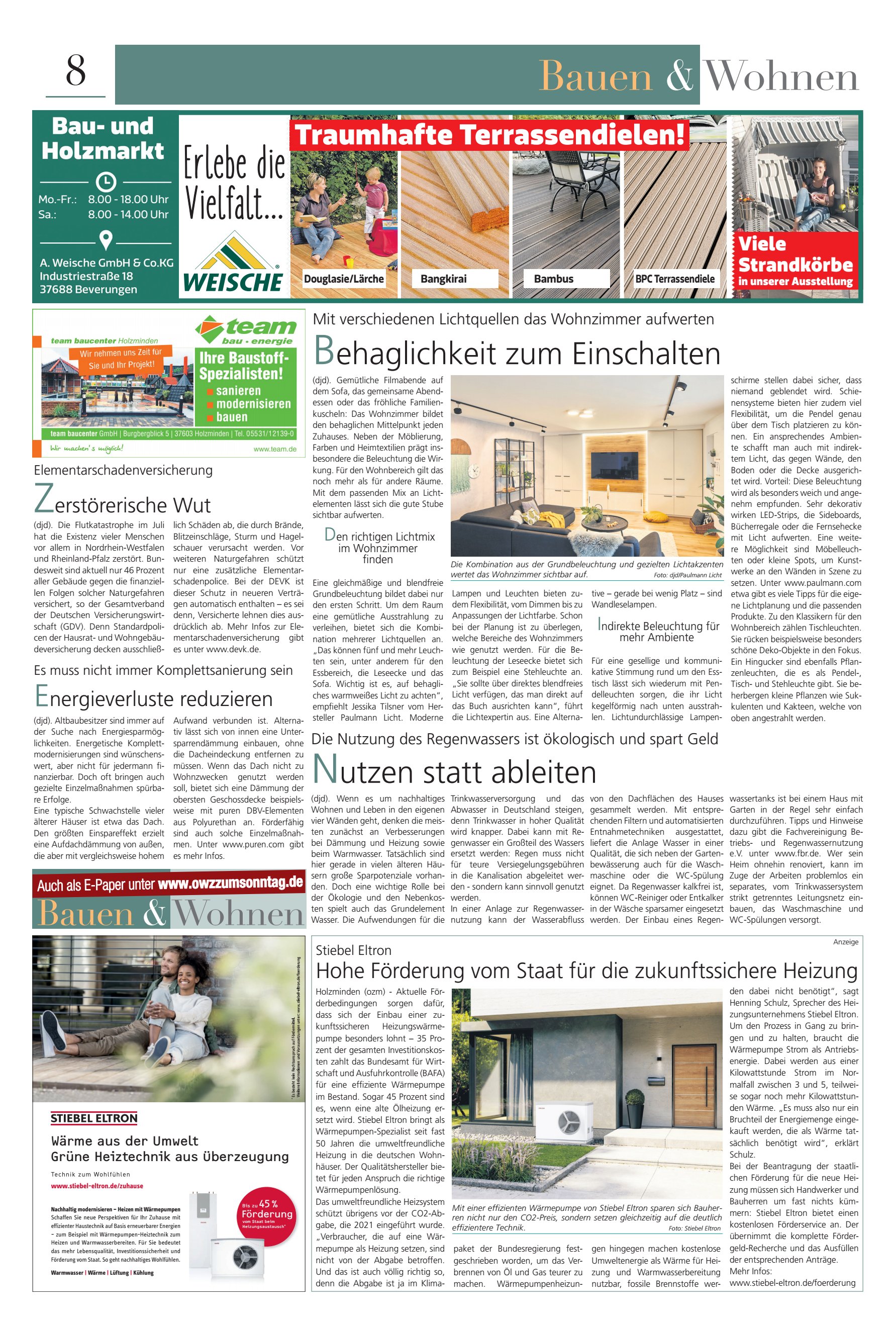 Bauen Wohnen Erlebe
