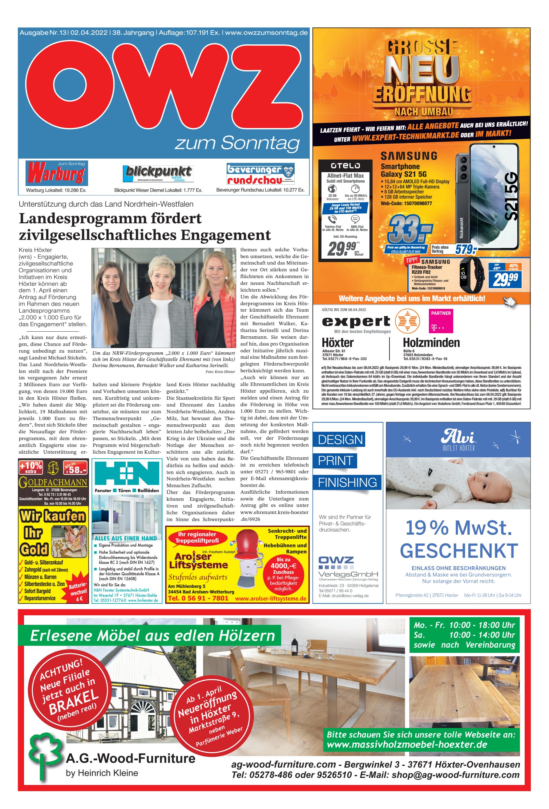 Landesprogramm fördert zivilgesellschaftliches