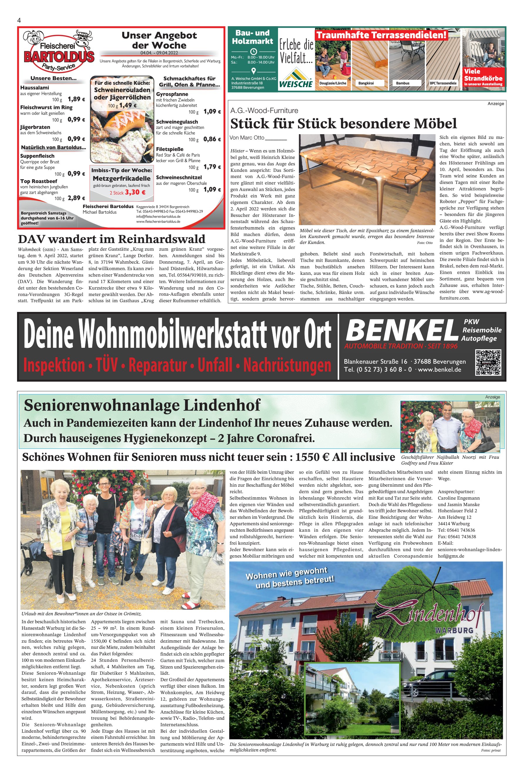 Stück besondere Möbel