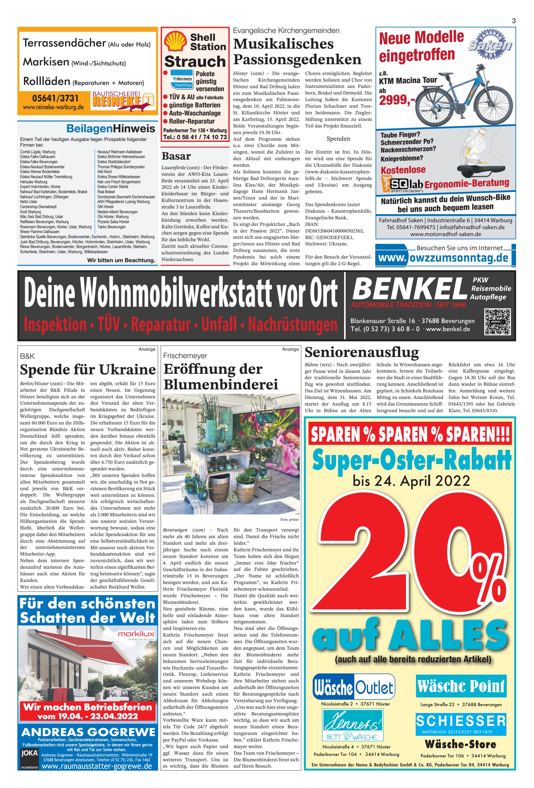 ALLES Super-Oster-Rabatt schönsten