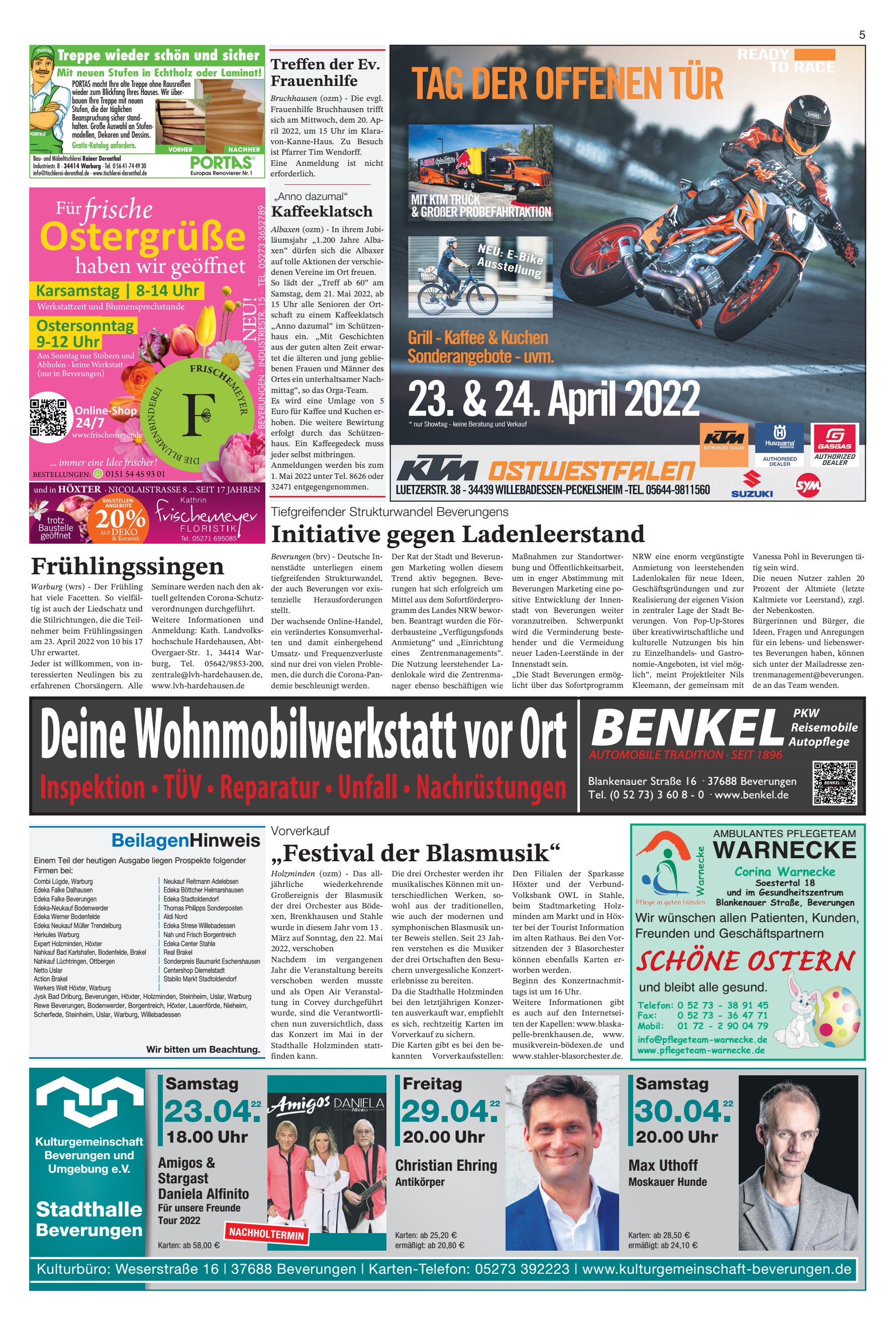 SCHÖNE OSTERN Frühlingssingen