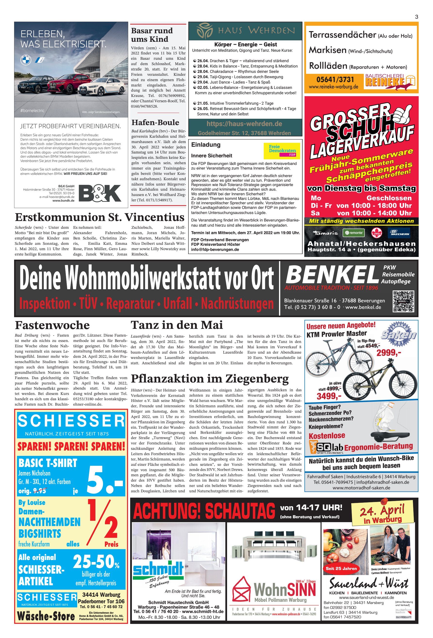 IESSER Fastenwoche Pflanzaktion