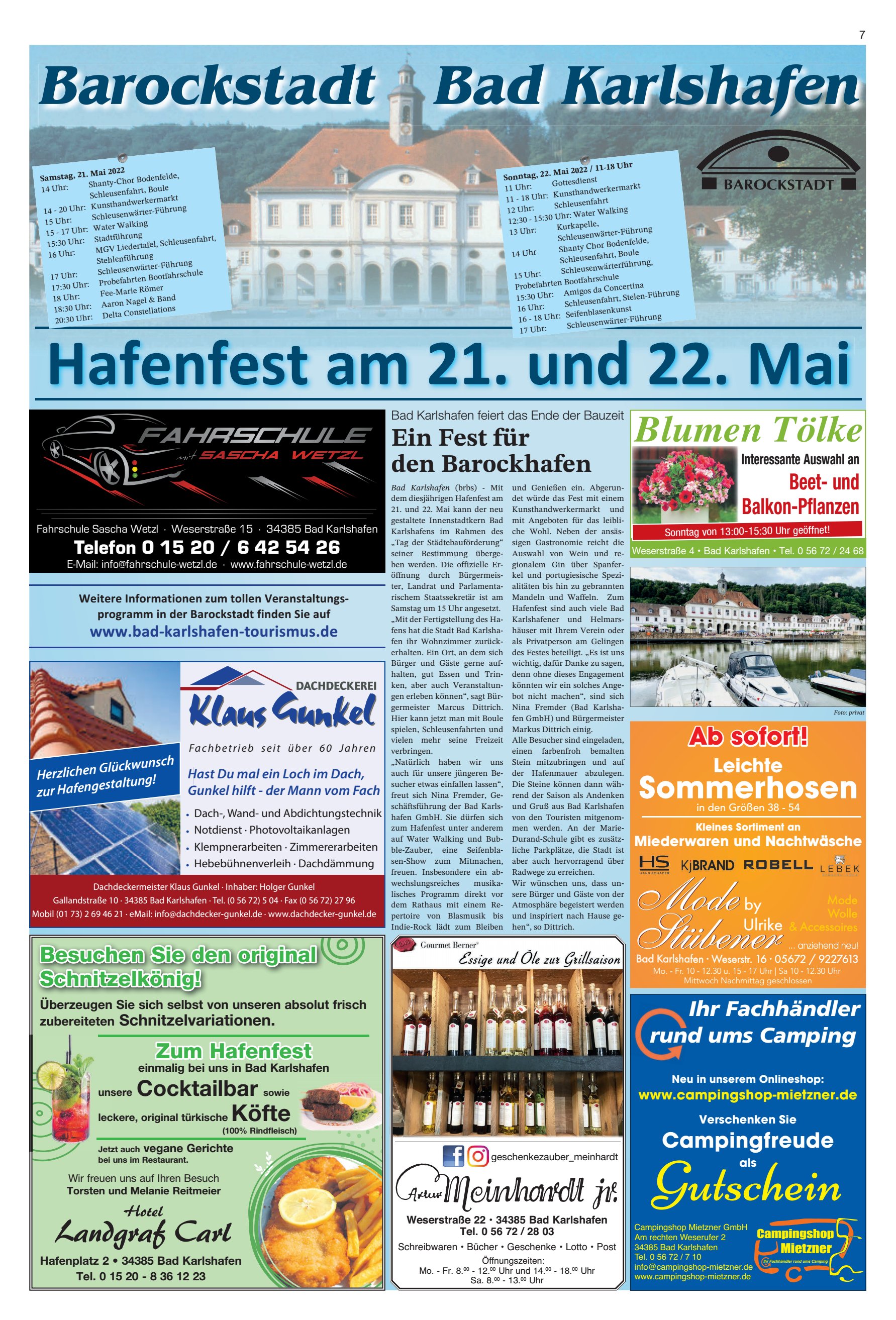 Hafenfest Sommerhosen sofort