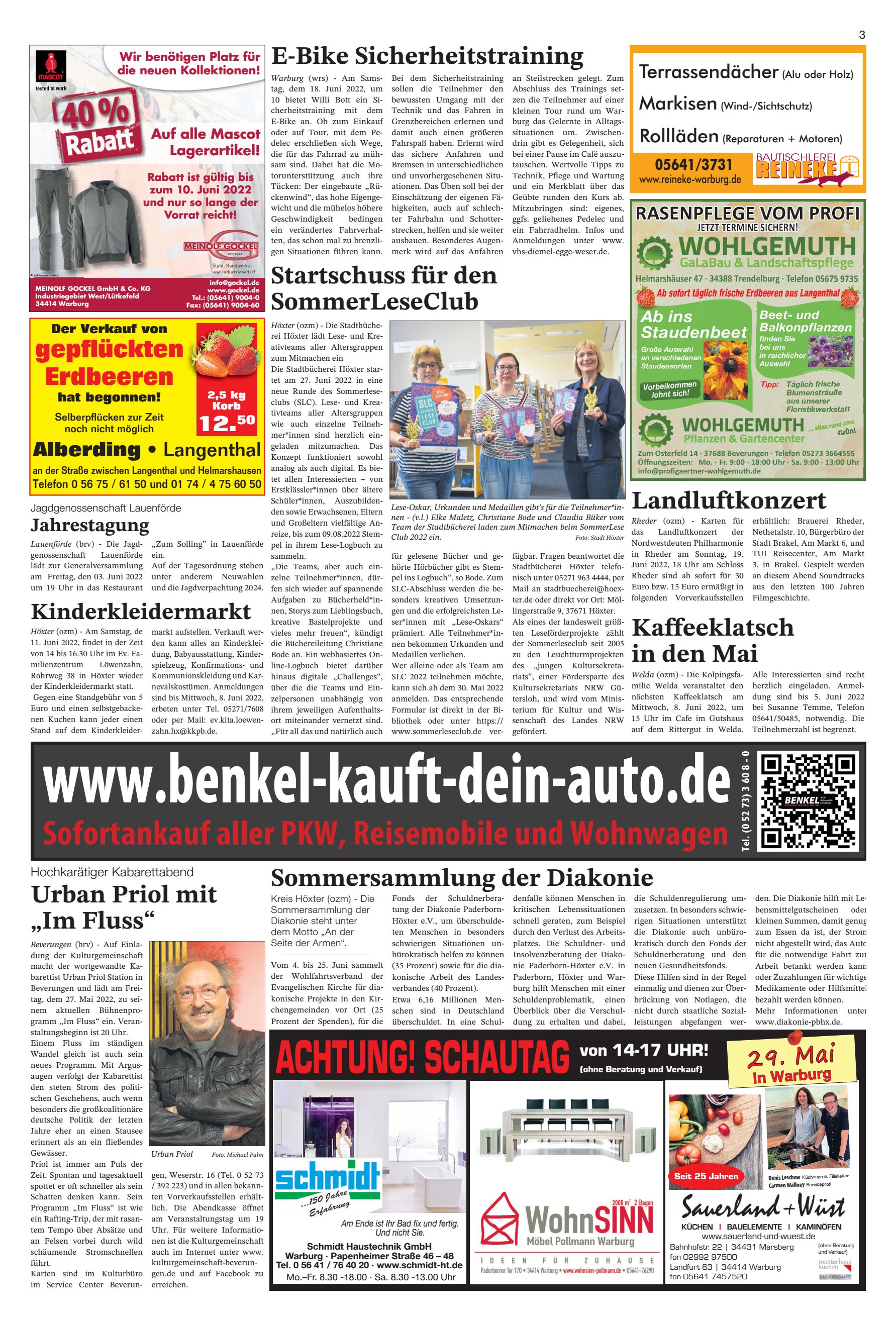 Kaffeeklatsch Landluftkonzert Urban
