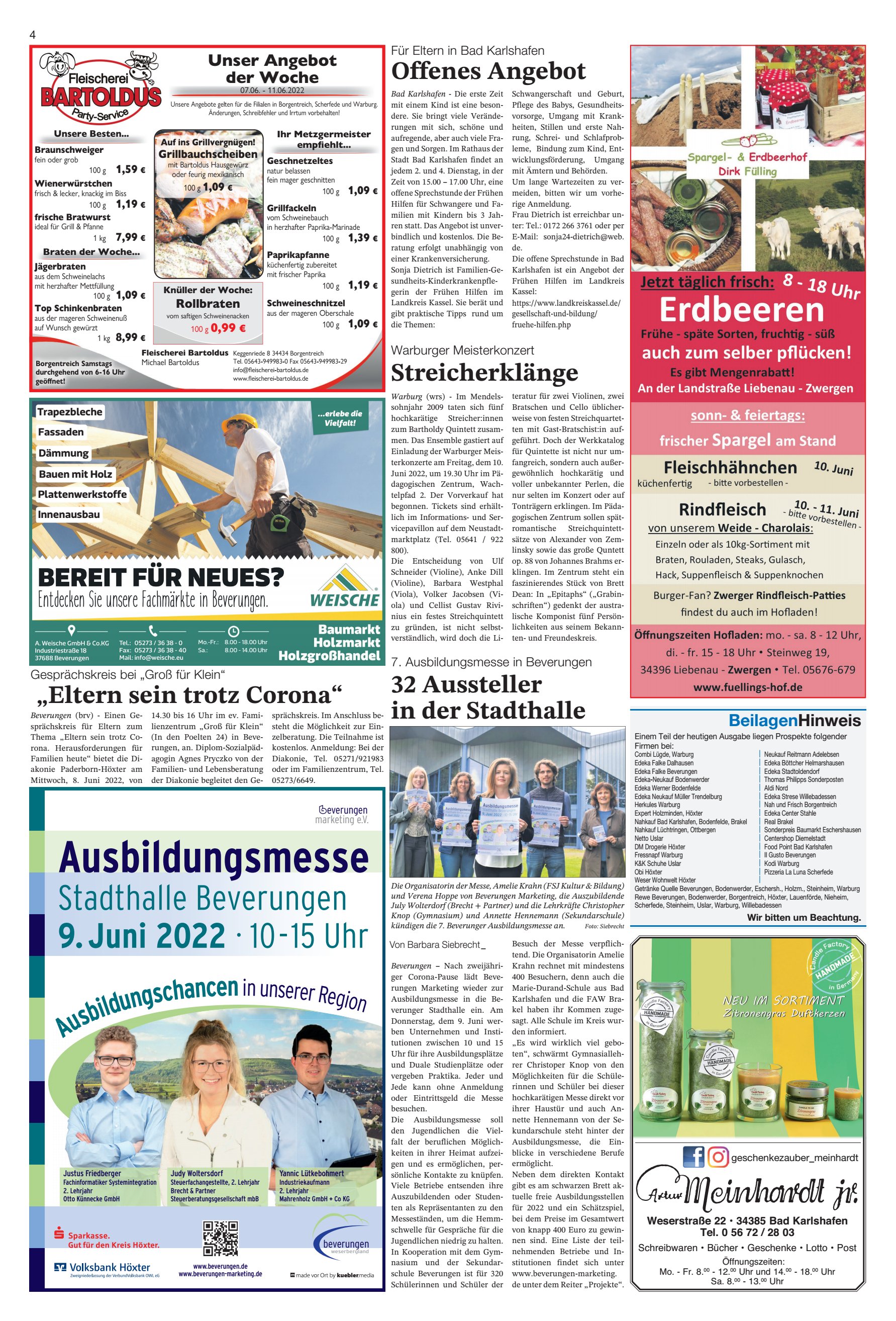 Ausbildungsmesse Juni bildun