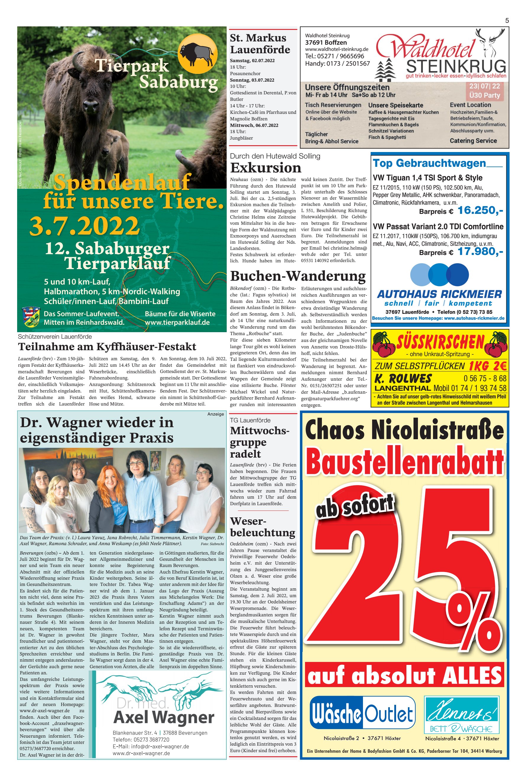 Baustellenrabatt absolut ALLES