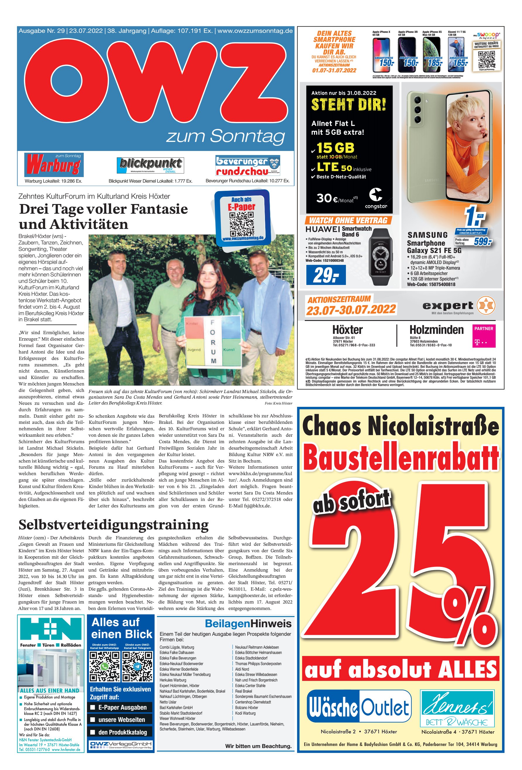 Jahre Höxt Baustellenrabatt