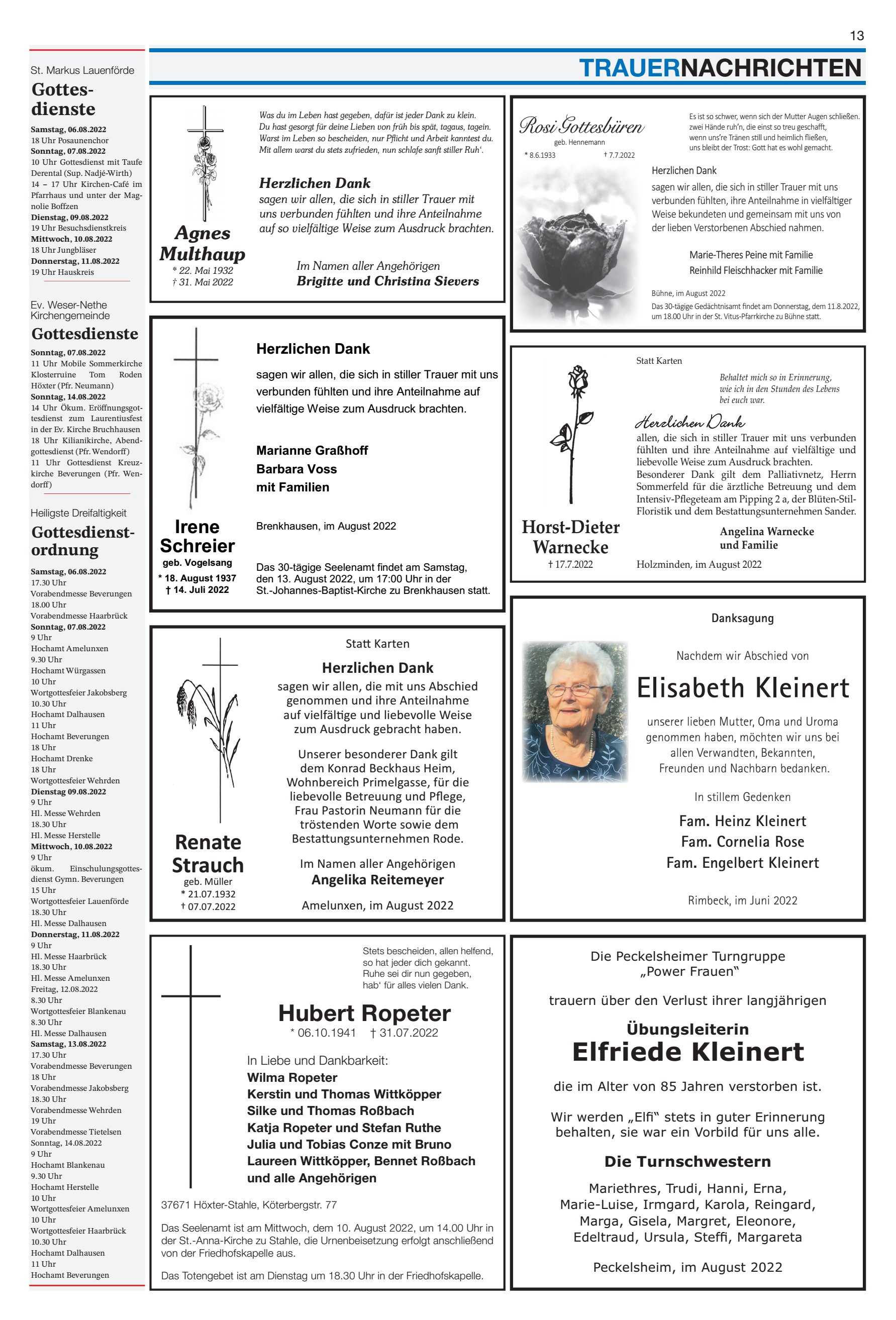 Elisabeth Kleinert Elfriede