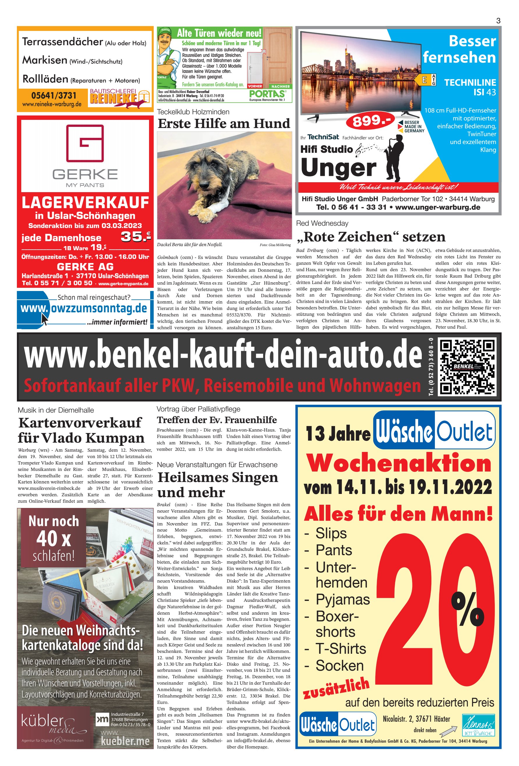 Jahr Wochenaktion Jahre