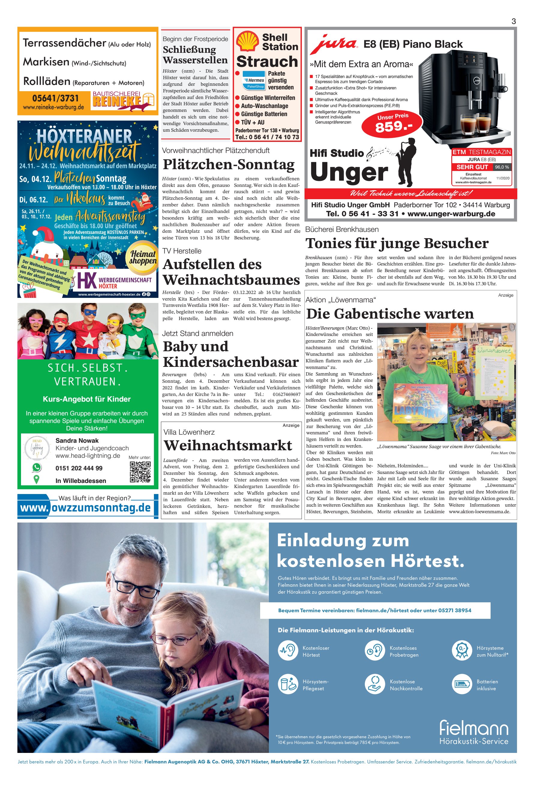 Einladung kostenlosen Hörtest