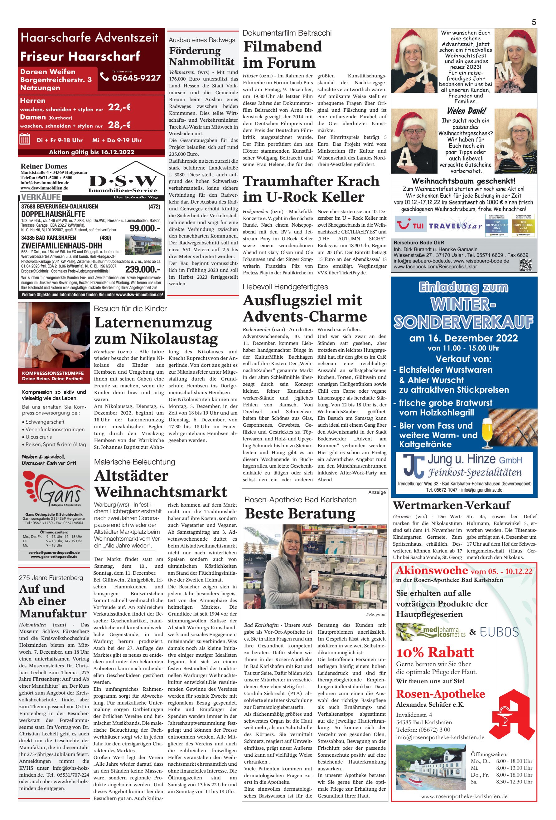 WINTER- SONDERVERKAUF Altstädter