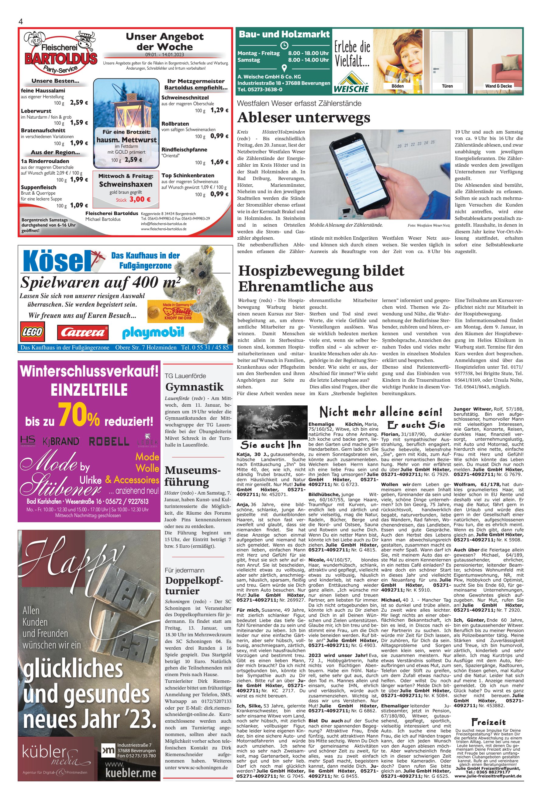 Ableser unterwegs Hospizbewegung