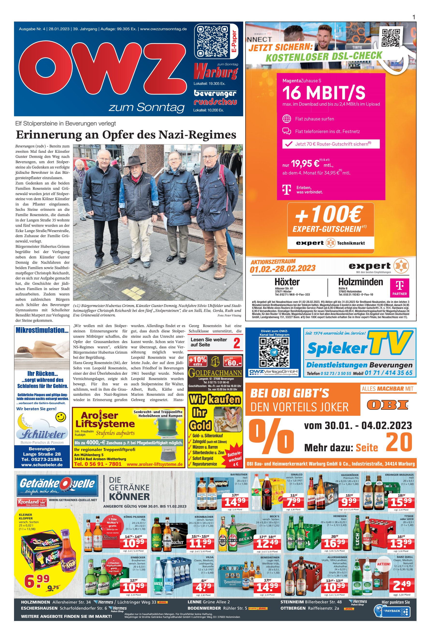 Erinnerung Opfer Nazi-Regimes