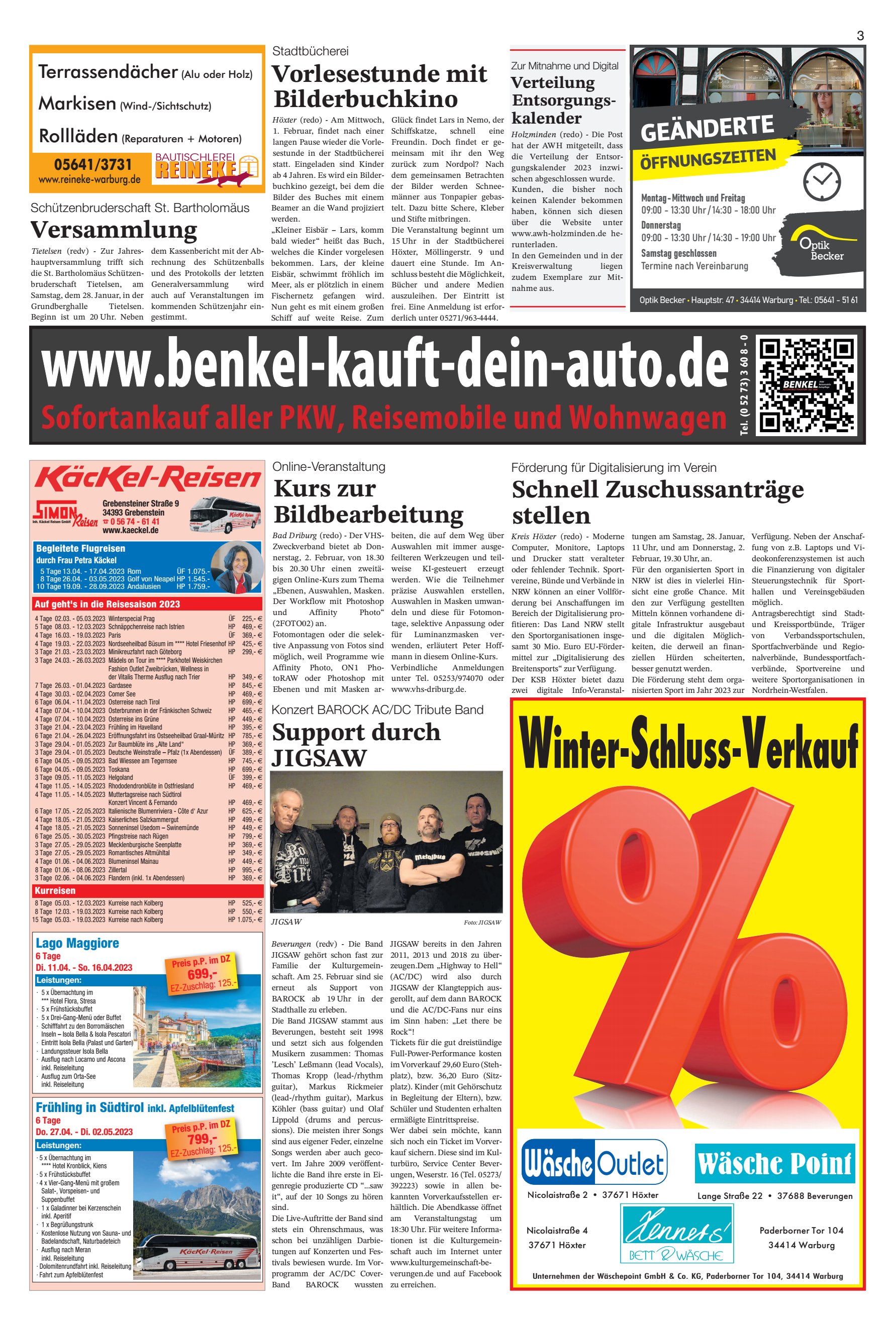Jahre Höxter inter-