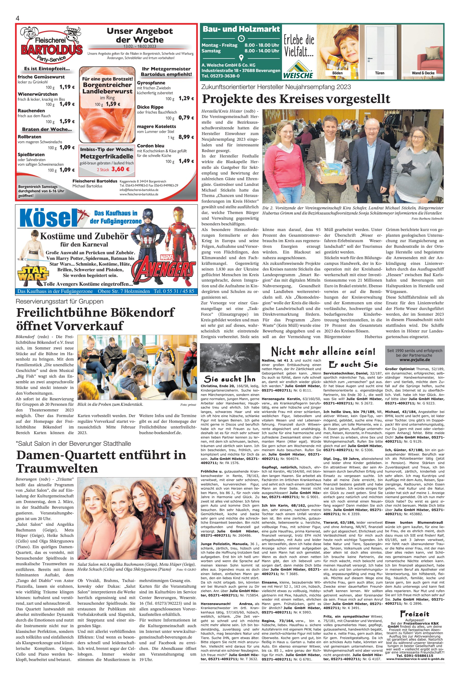 Projekte Kreises vorgestellt