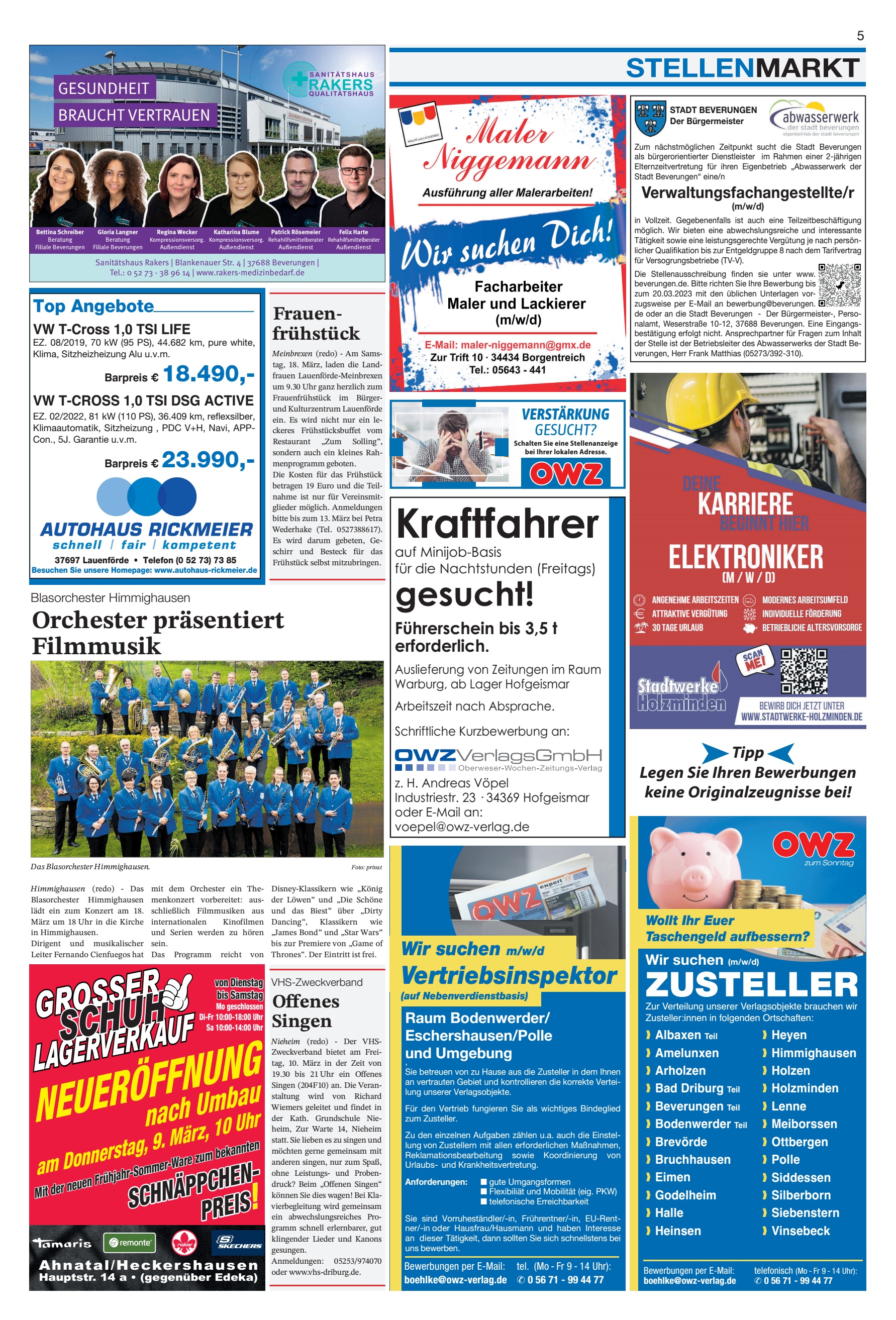 Kraftfahrer gesucht STELLENMARKT
