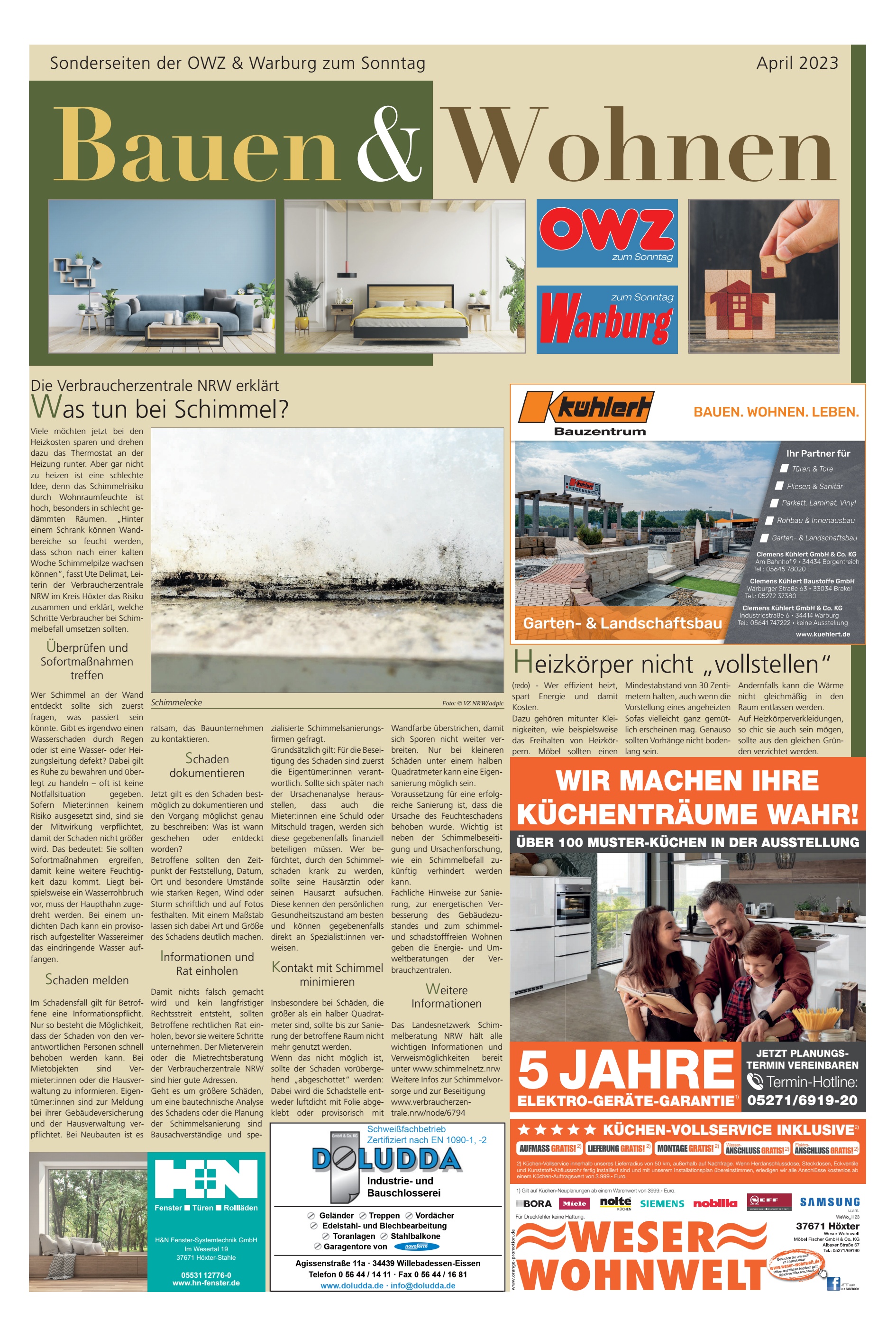 Bauen Wohnen JAHRE
