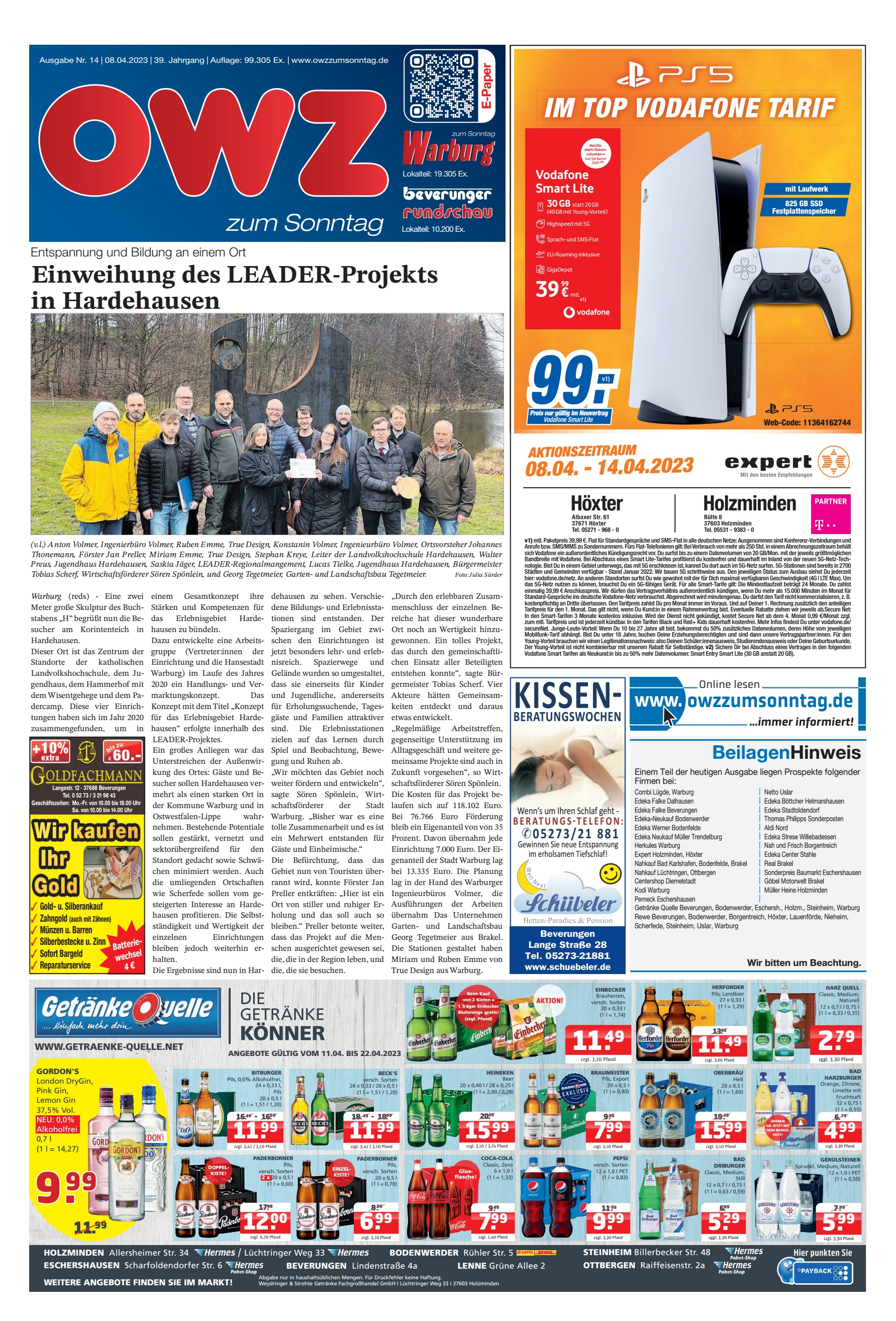 KISSEN- Einweihung LEADER-Projekts