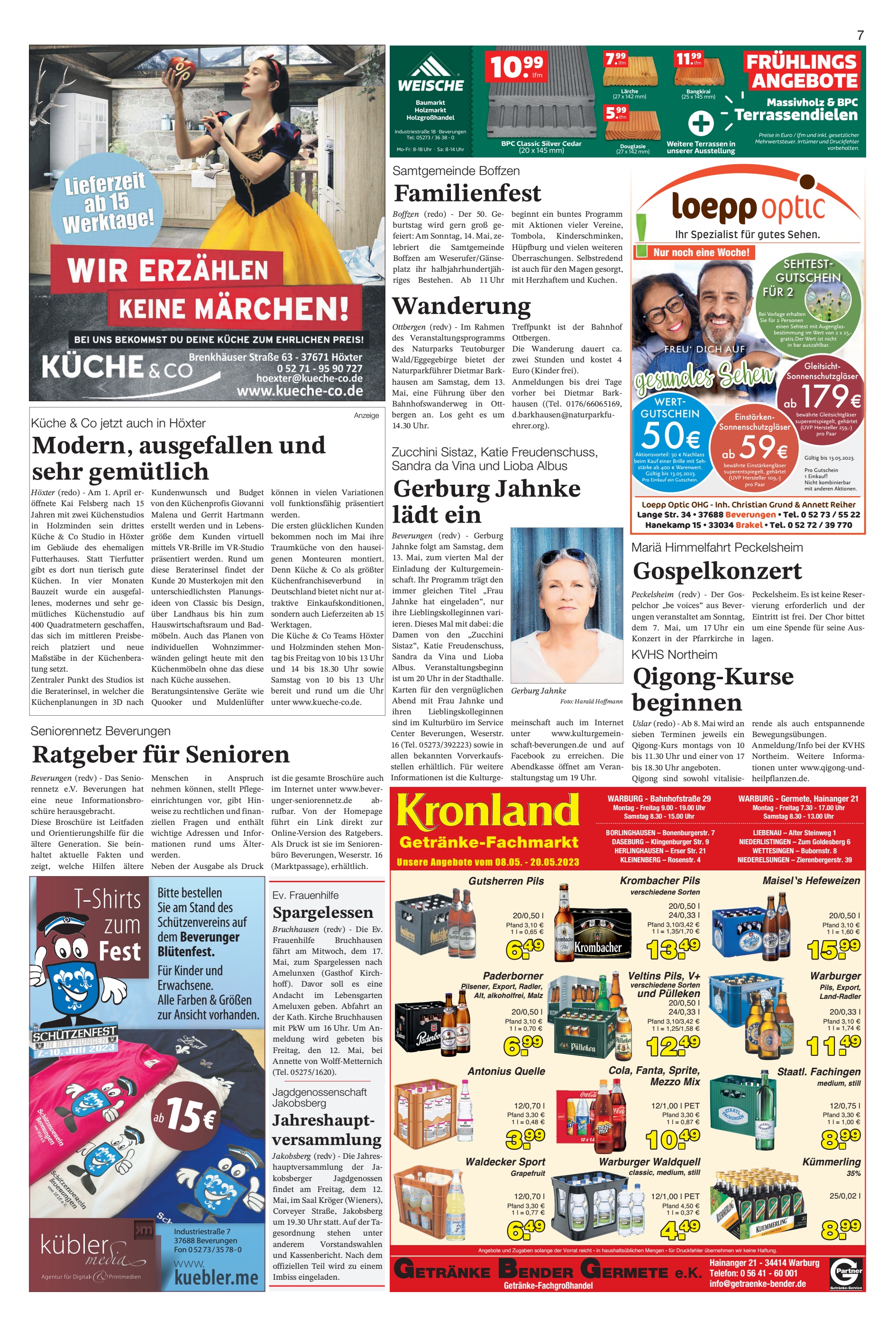 Gospelkonzert Wanderung Gerburg
