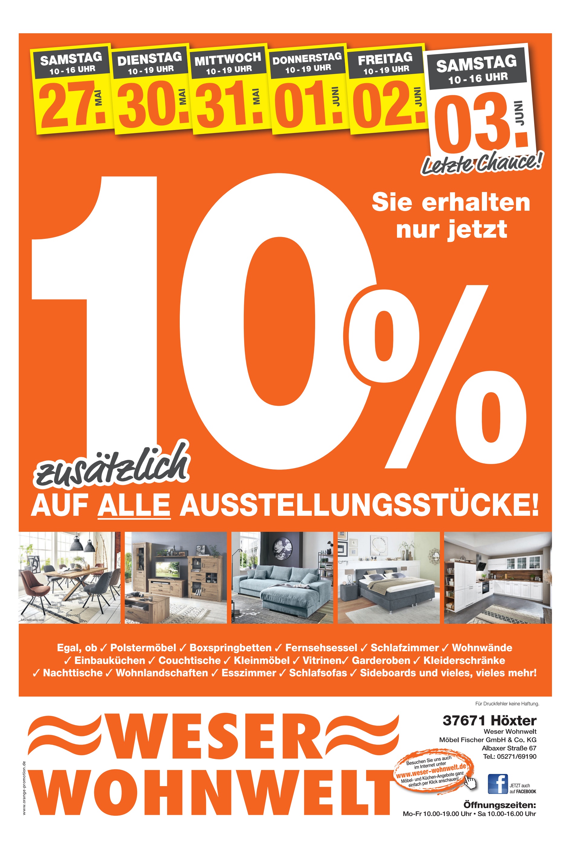 zusätzlich Letzte Chance