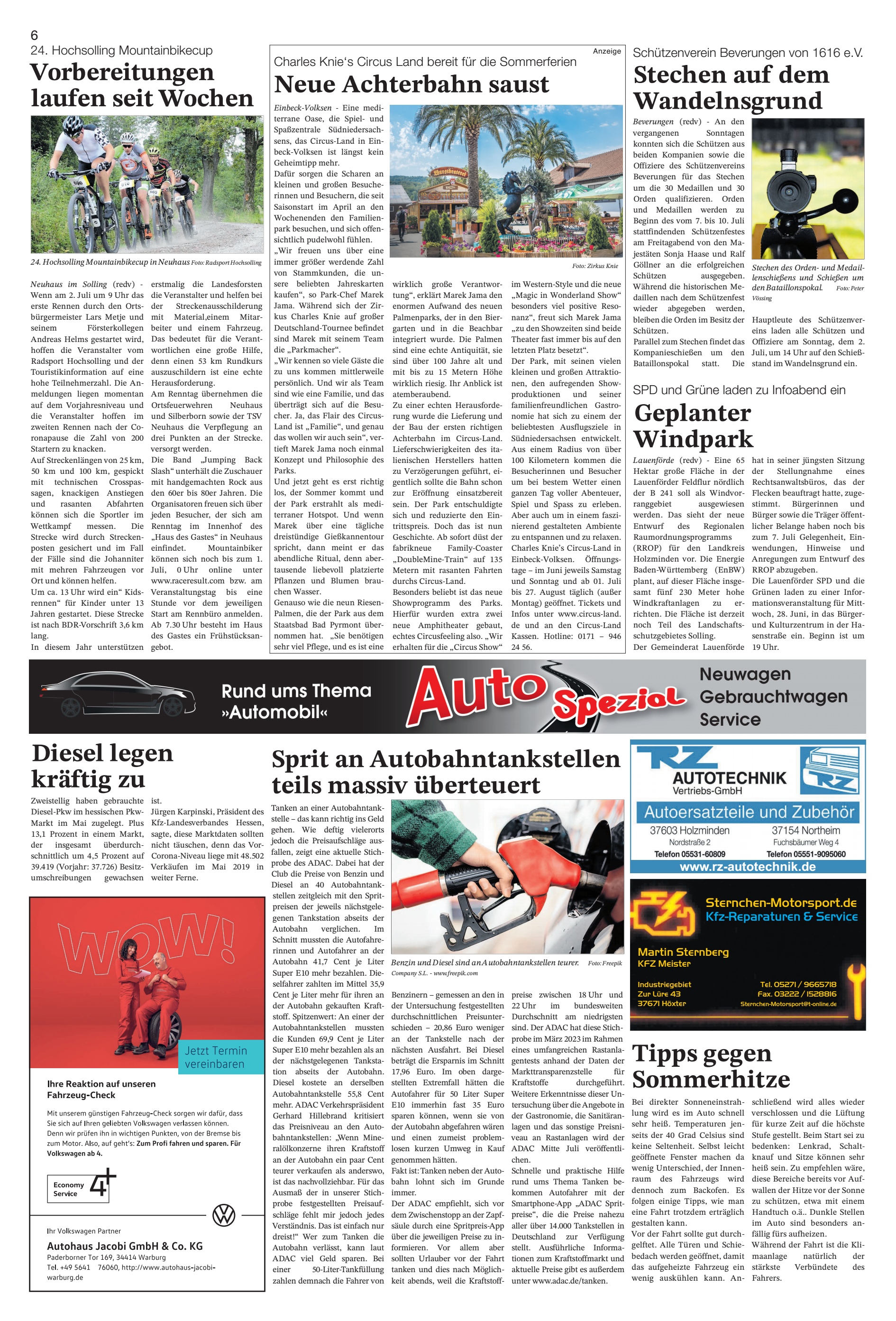 Sprit Autobahntankstellen teils