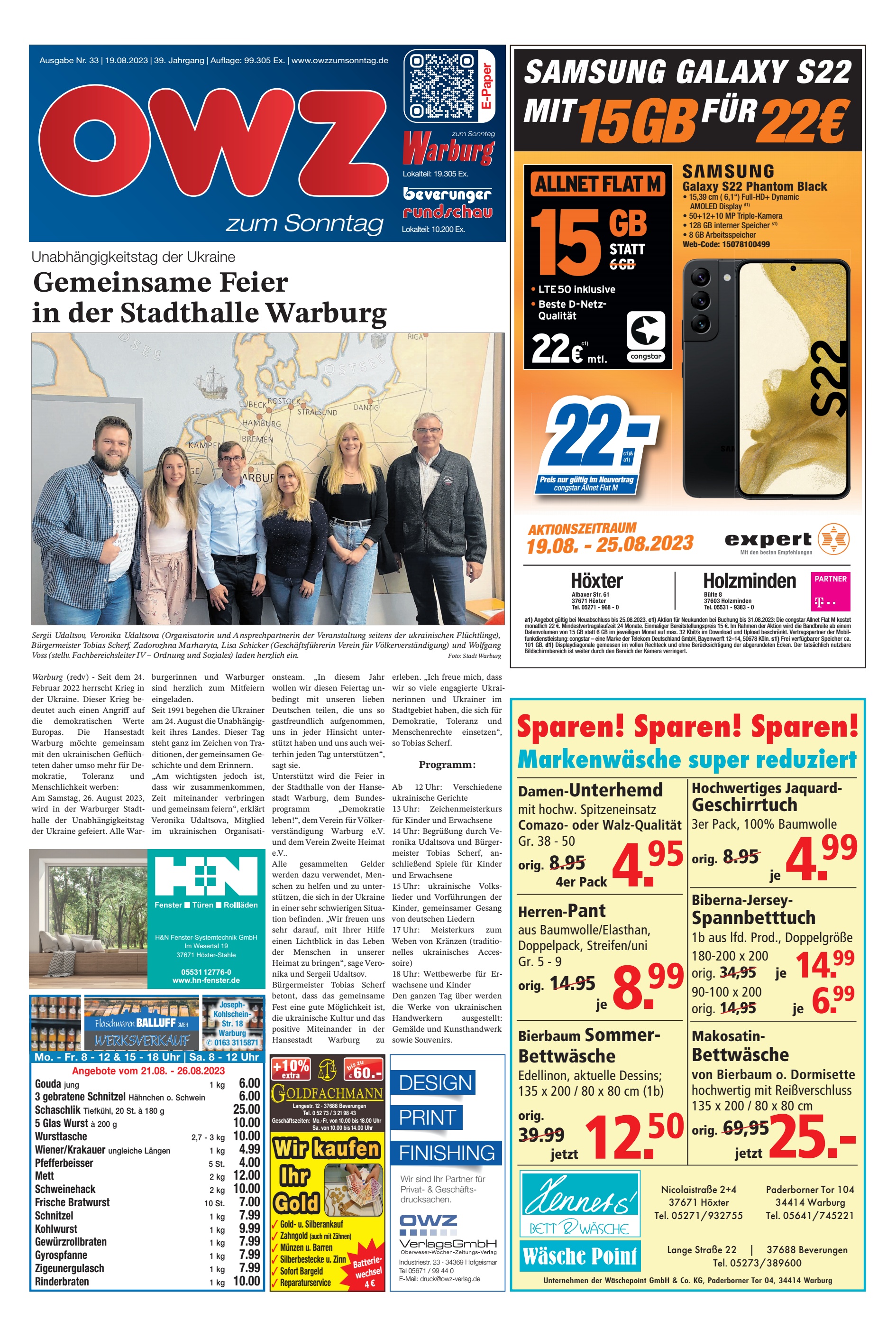 Sparen Gemeinsame Feier
