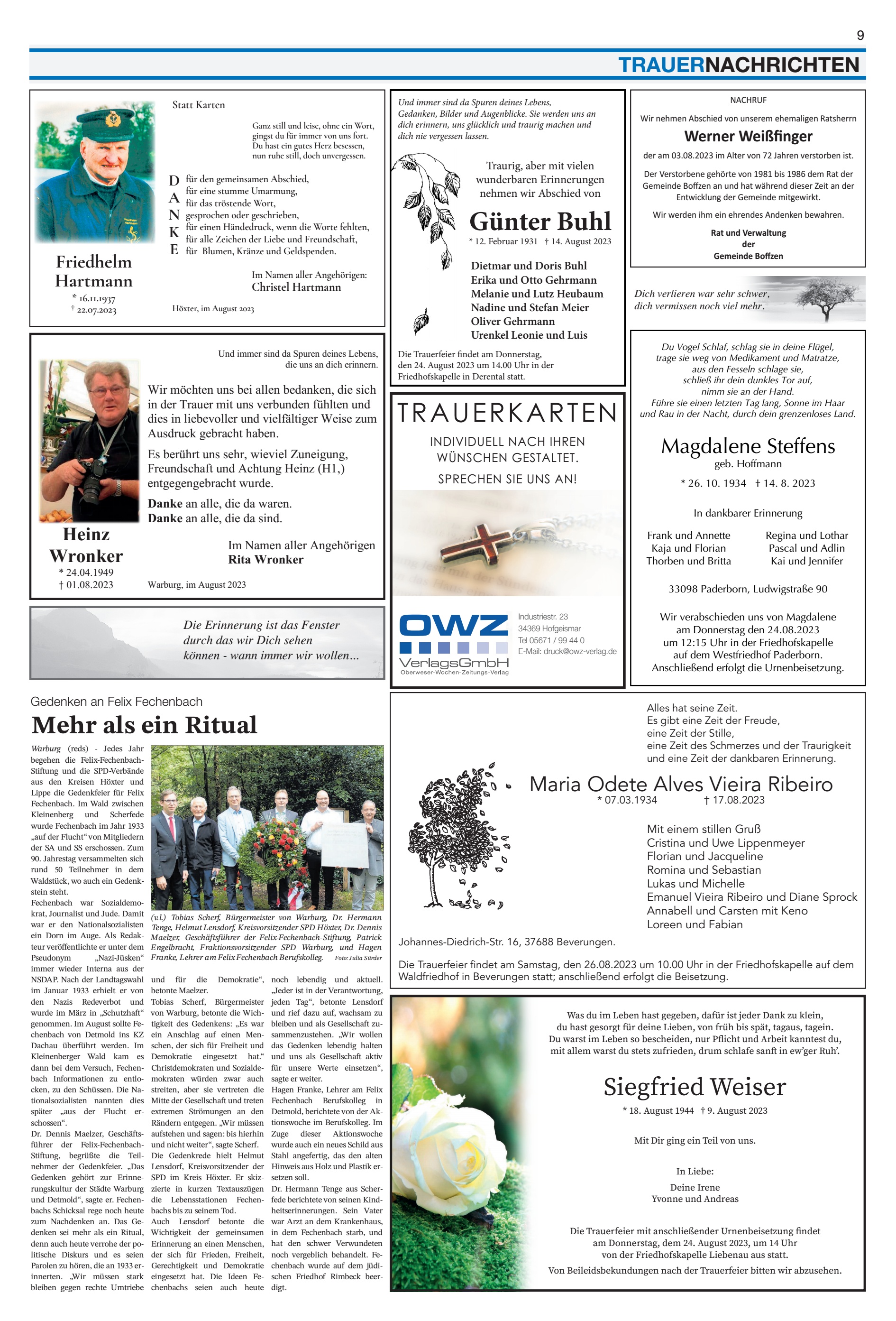 G&uuml;nter Buhl Mehr