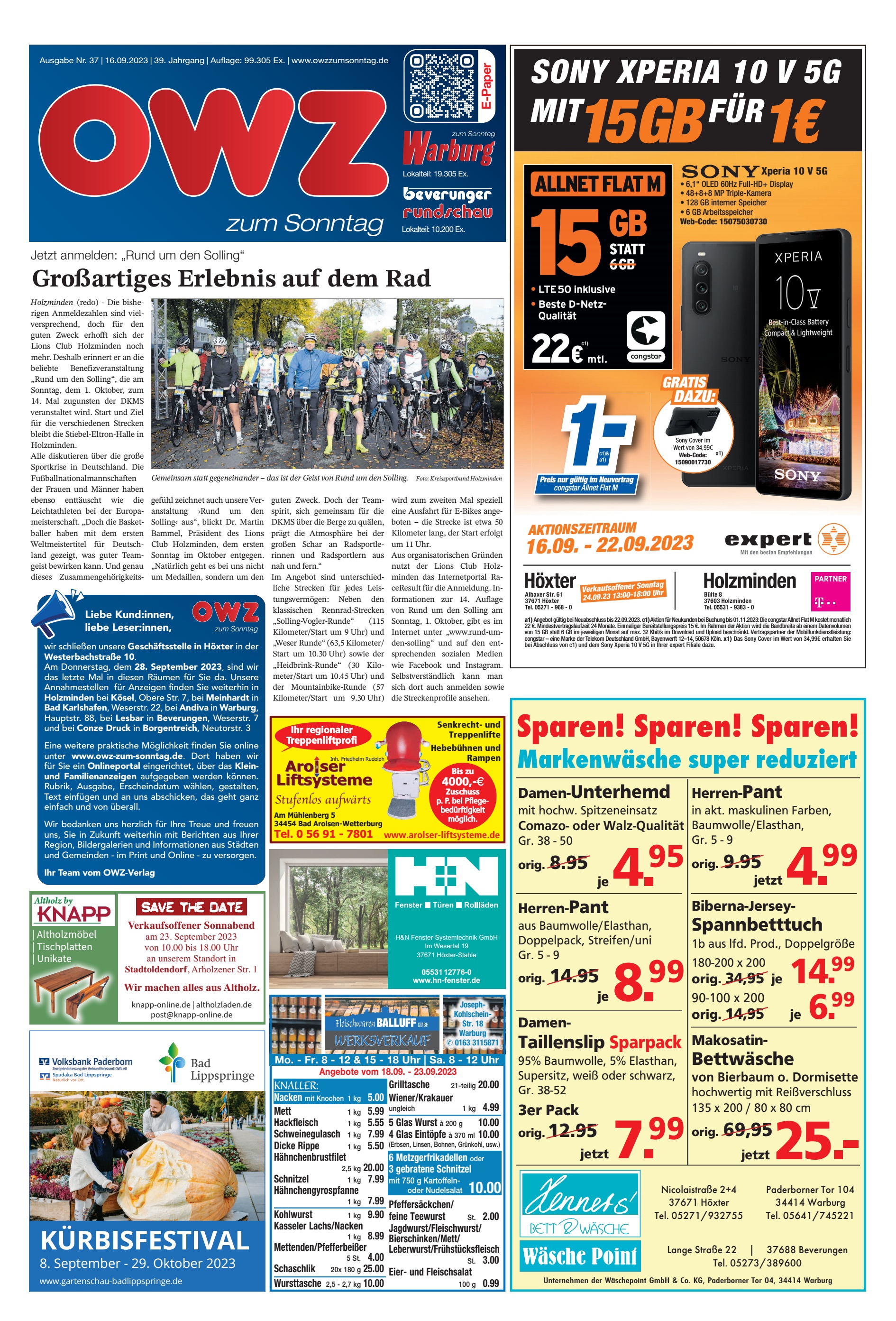 Sparen Markenwäsche super