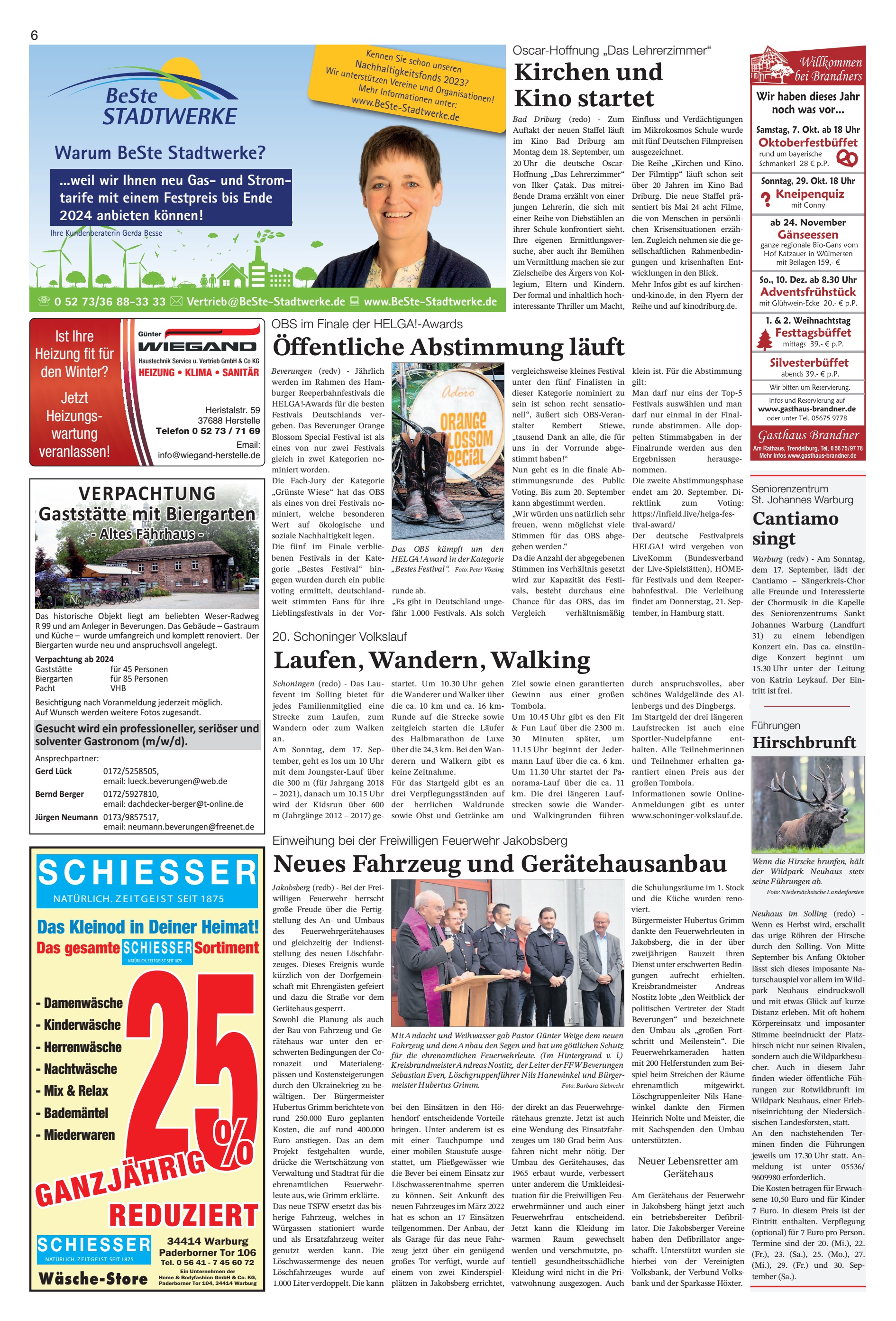 IESSER Neues Fahrzeug