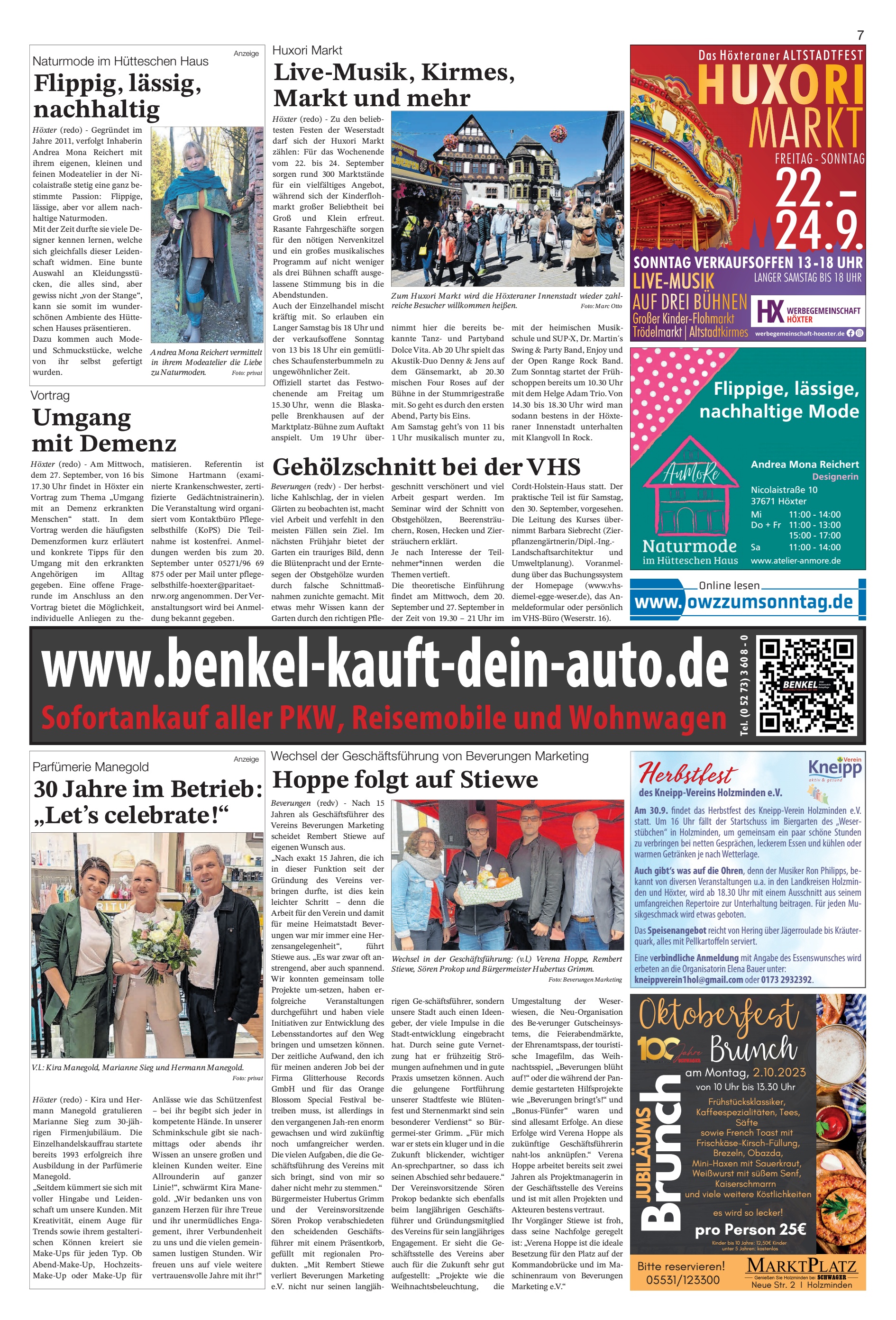 Live-Musik Kirmes Markt