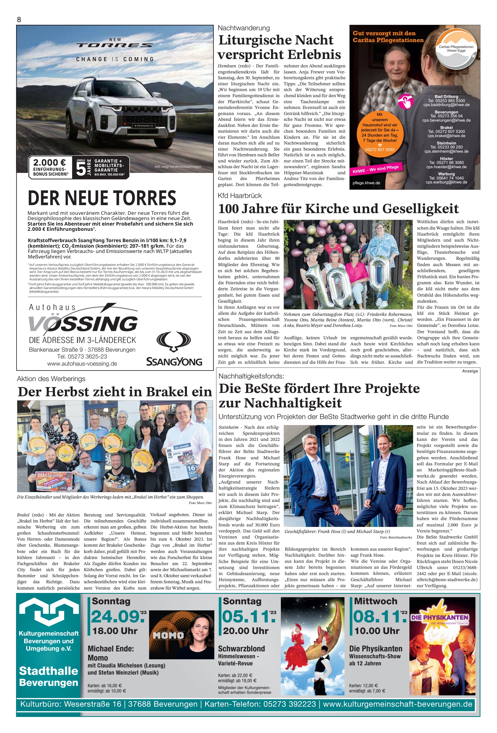NEUE TORRES Jahre
