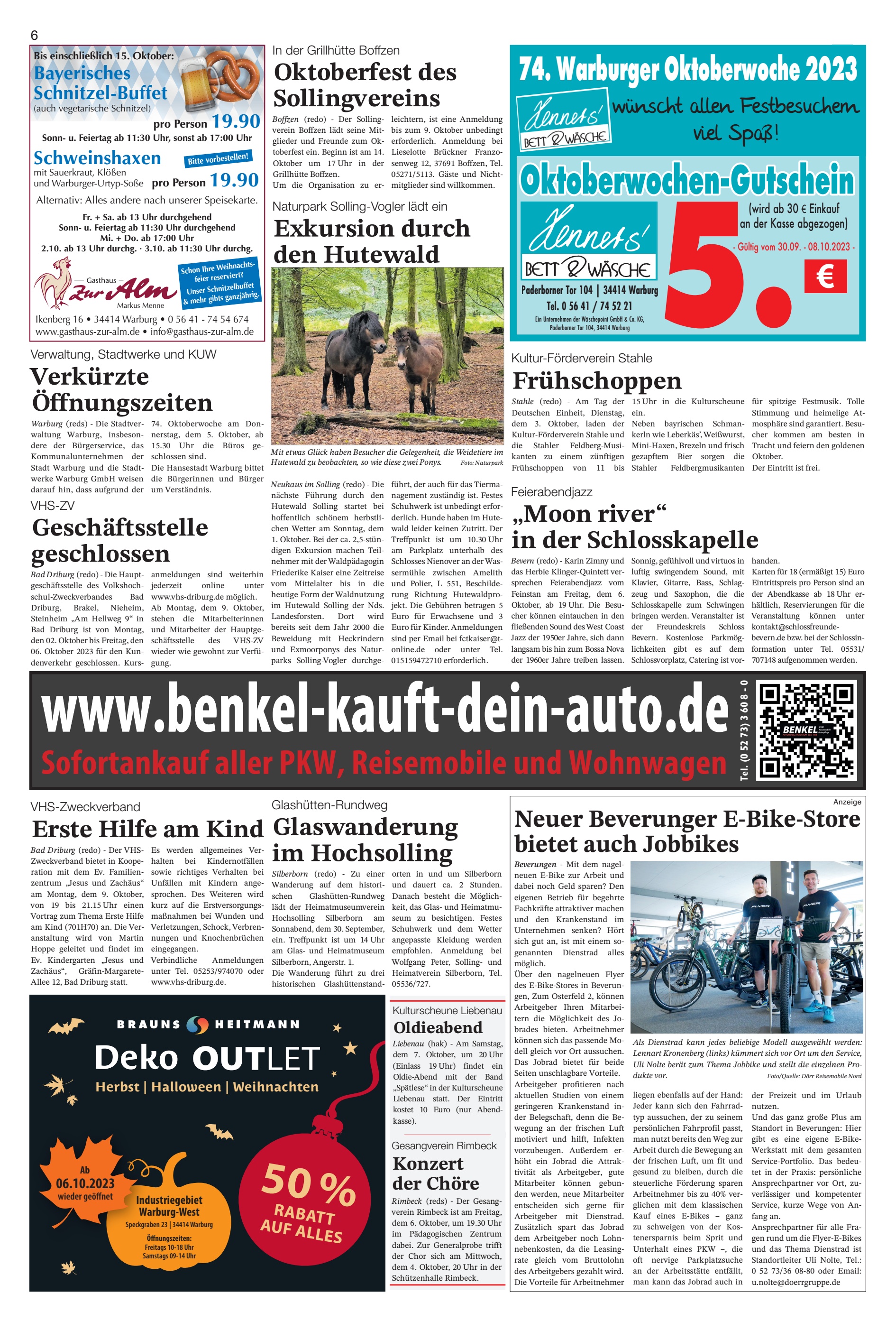 Glaswanderung Hochsolling Erste