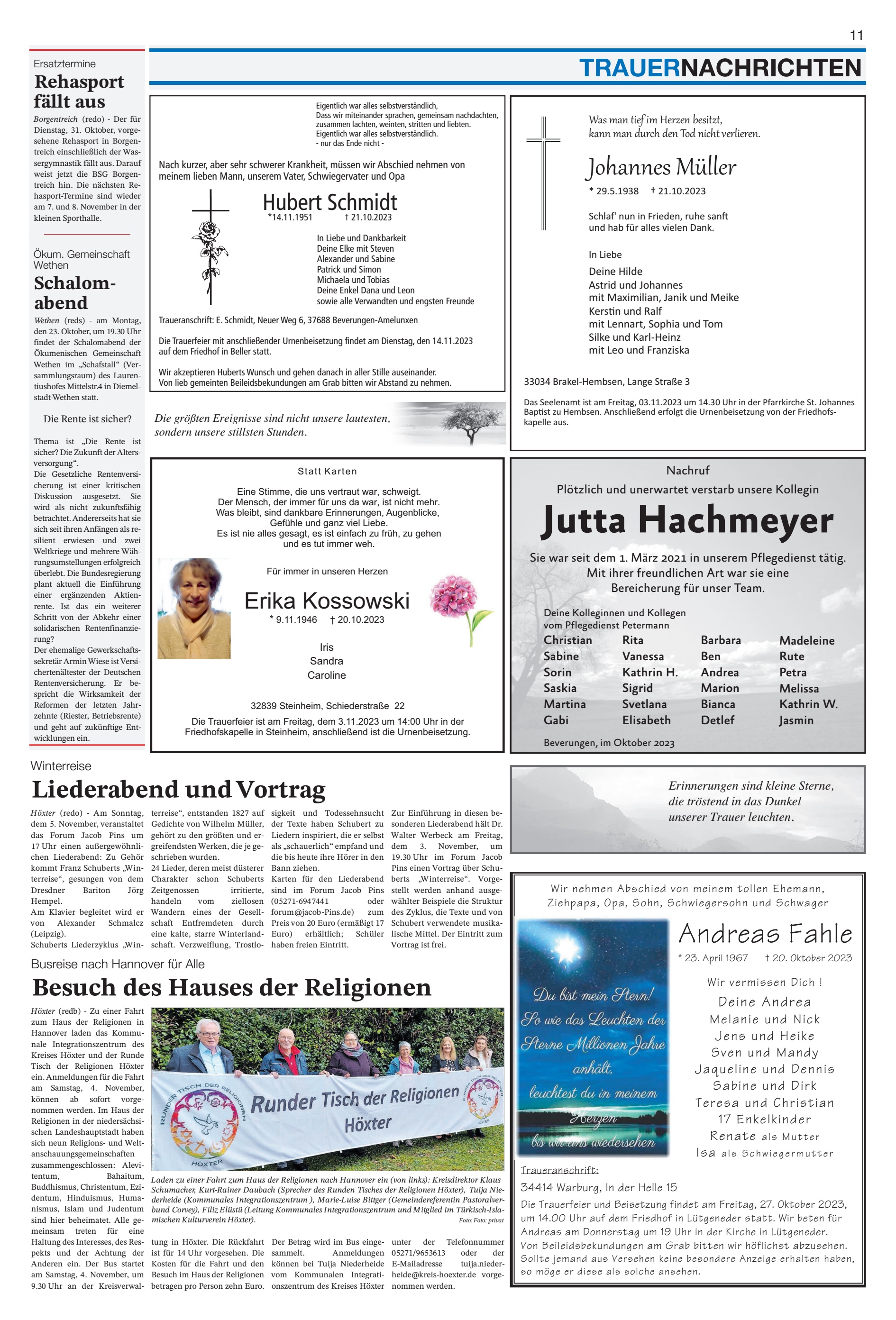 Jutta Hachmeyer Besuch