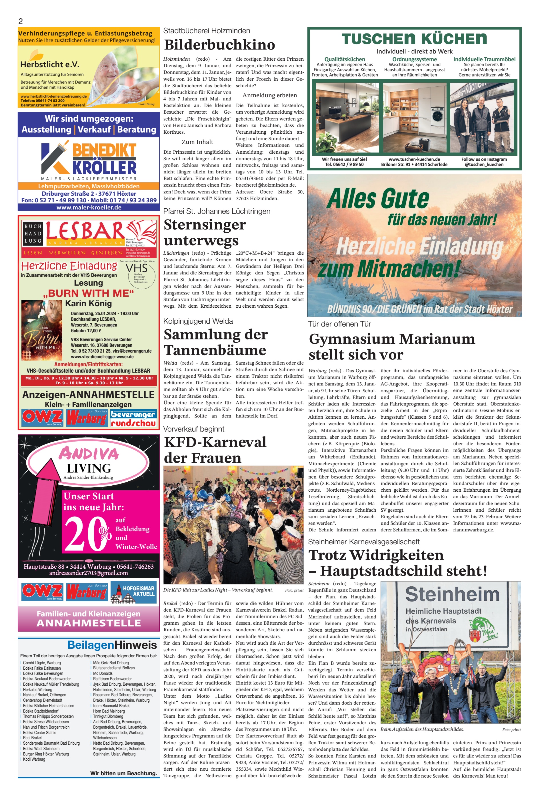 Bilderbuchkino GymnasiumMarianum stellt
