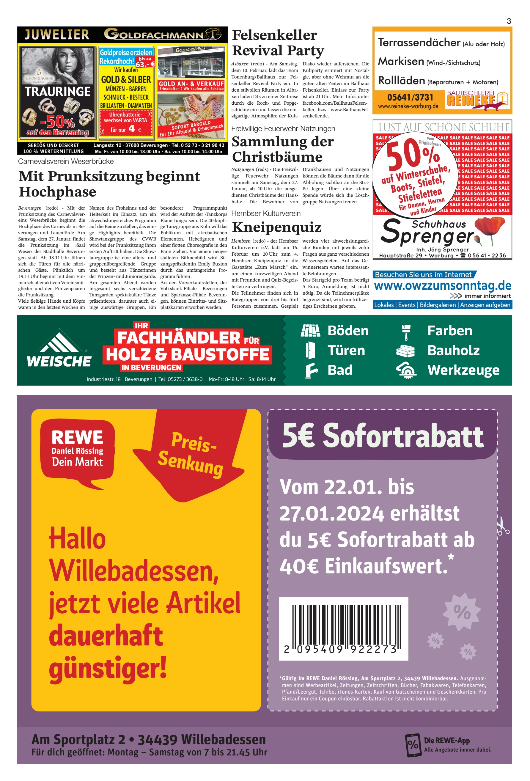 Sofortrabatt dauerhaft günstiger