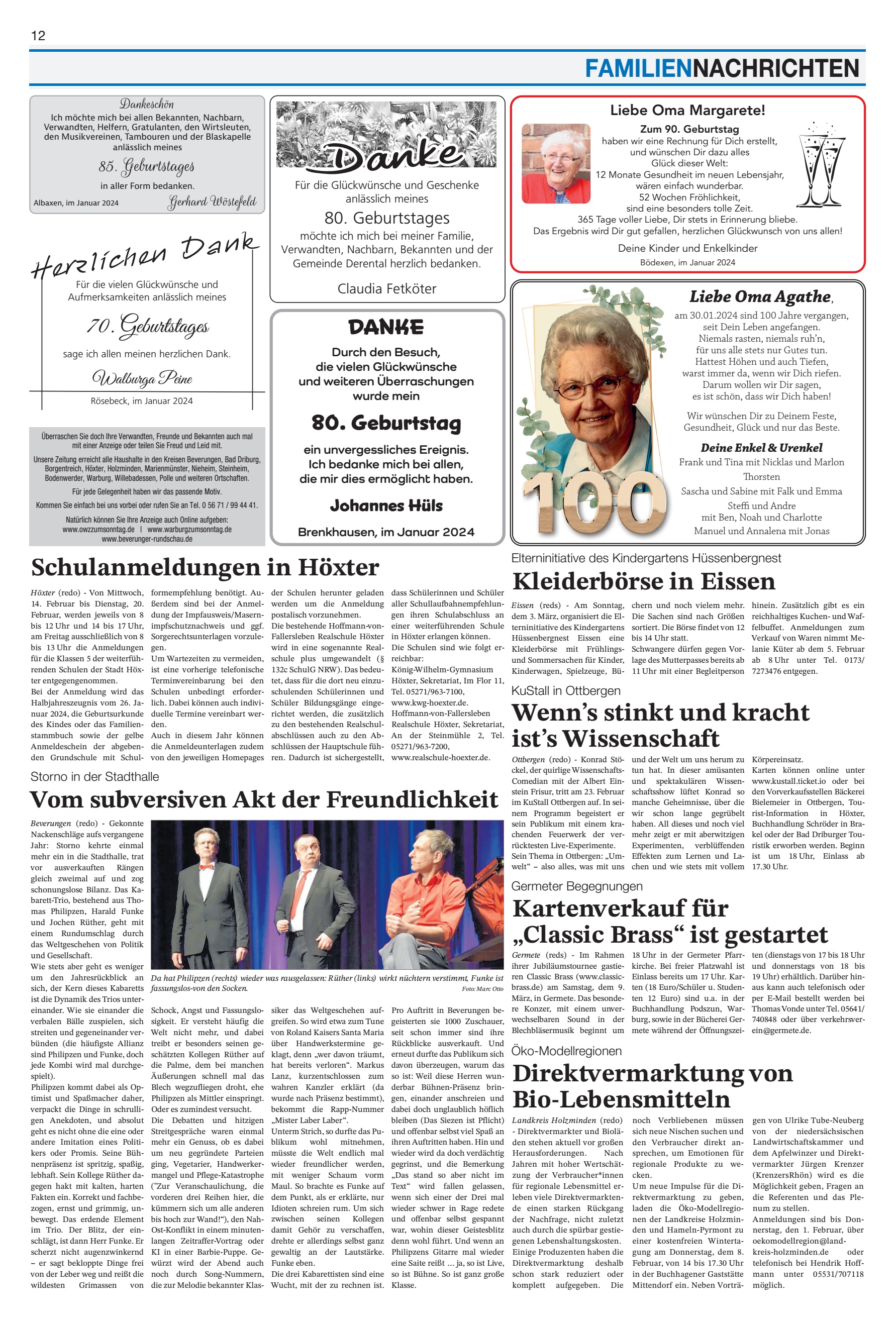 Kartenverkauf Classic Brass