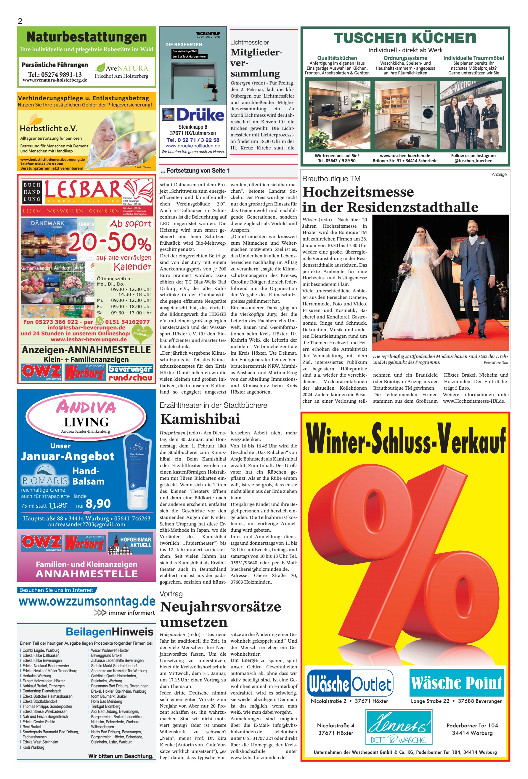 Jahre Höxter inter-