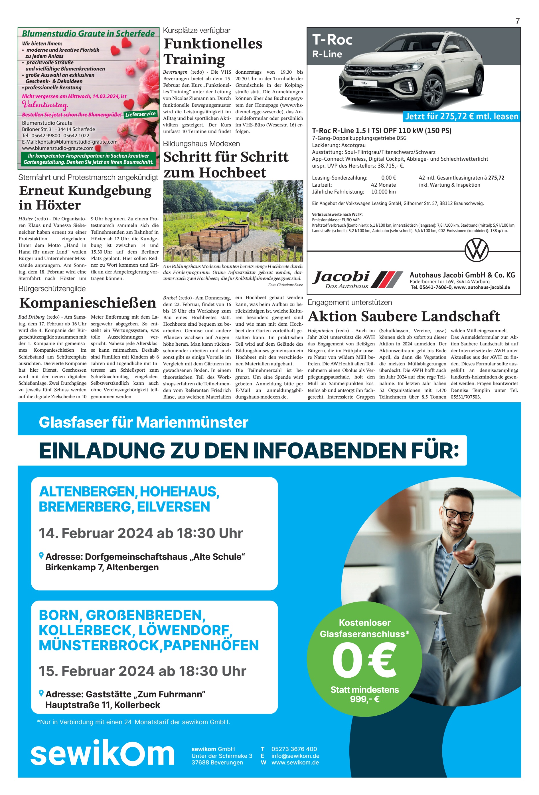 EINLADUNG INFOABENDEN Aktion