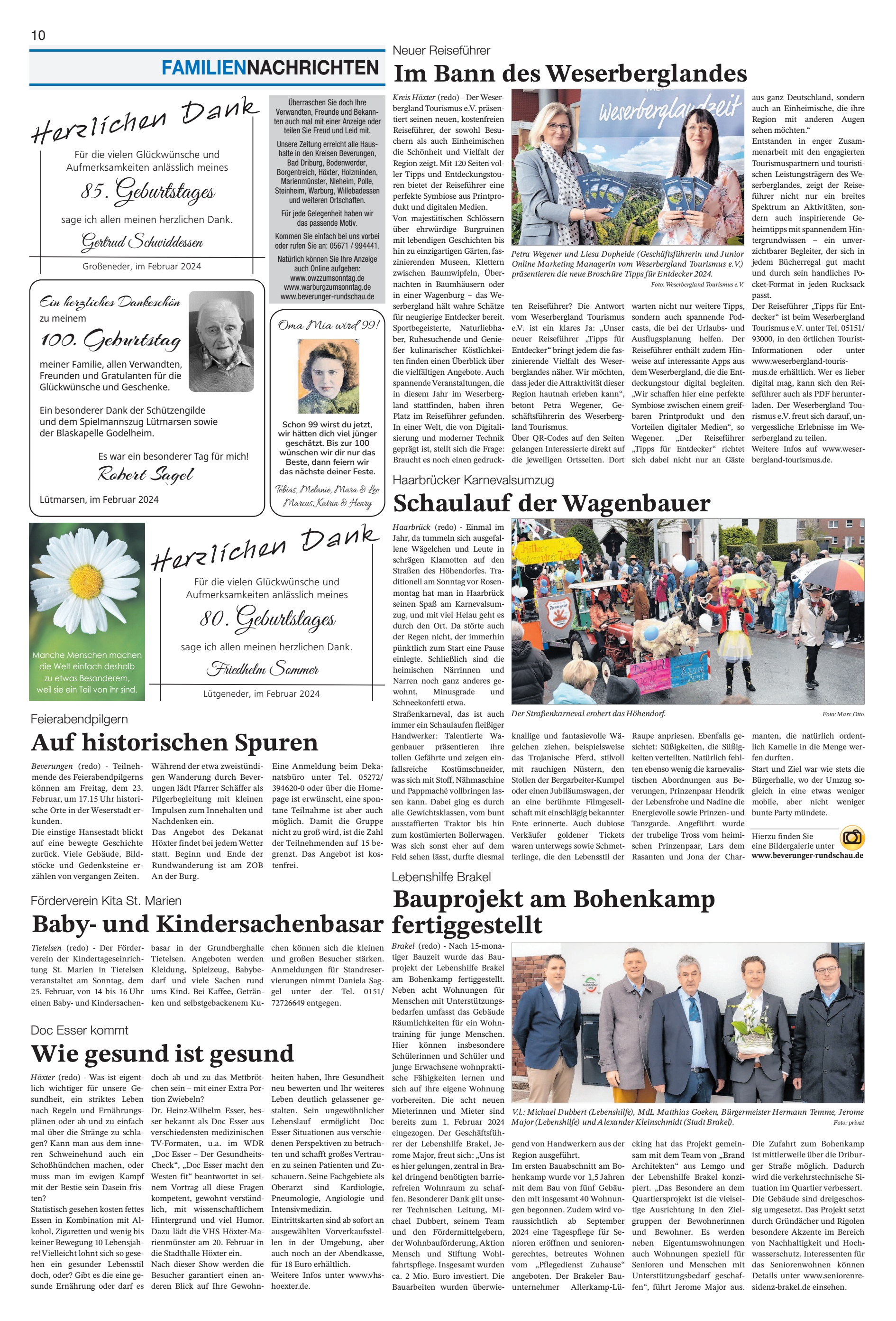 gesund historischen Spuren