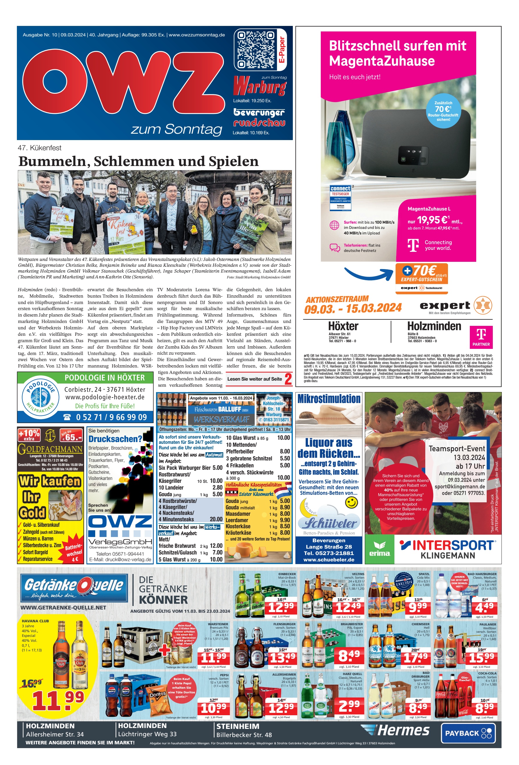 Blitzschnell surfen MagentaZuhause