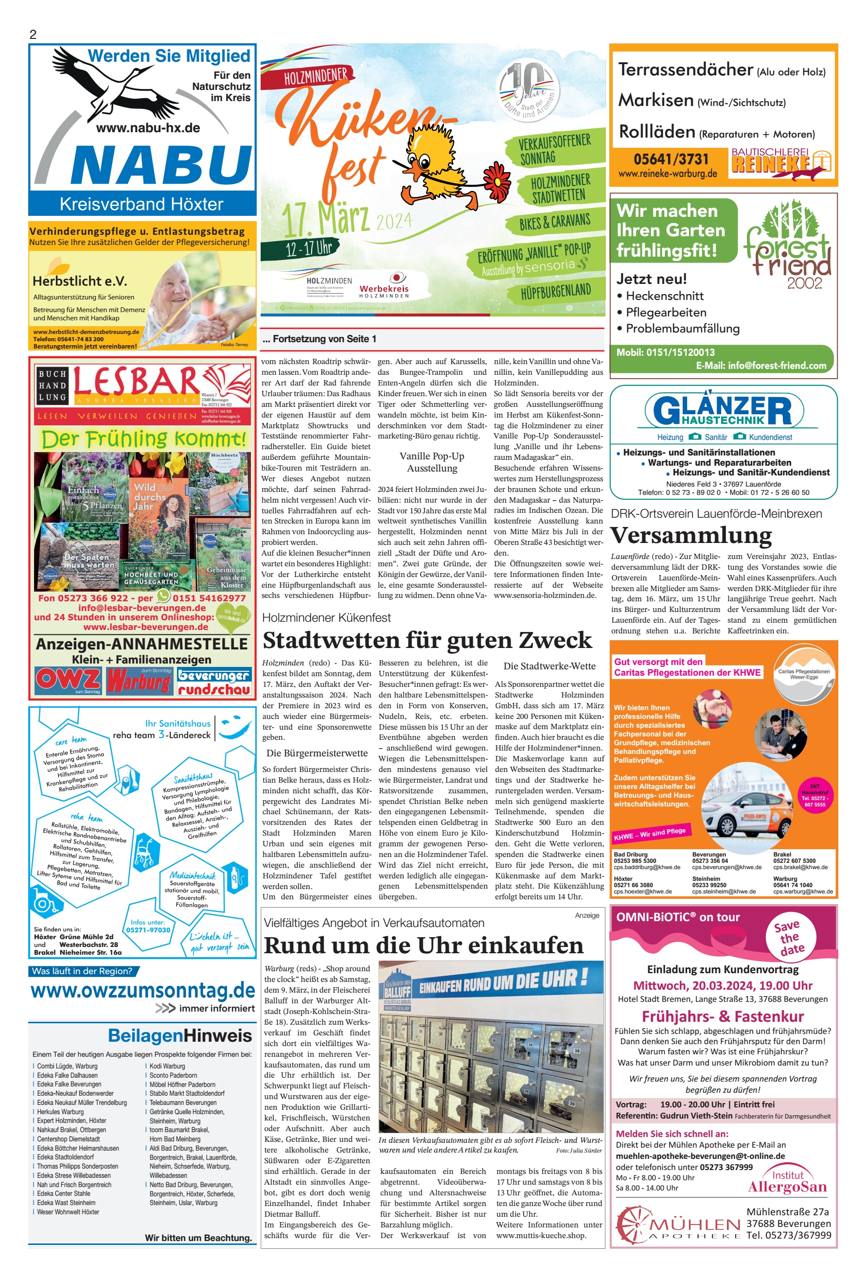 Küken Stadtwetten guten