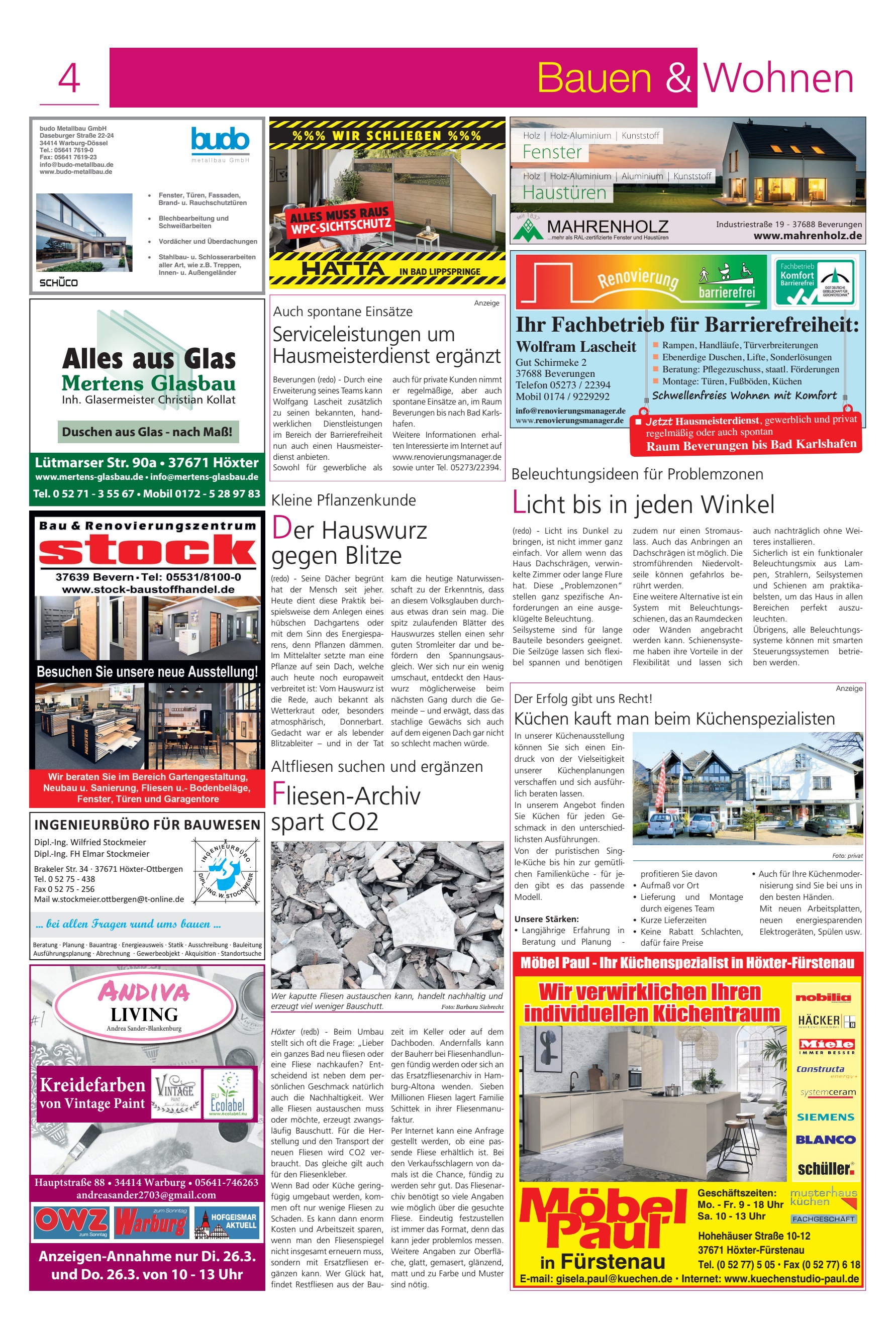 Fachbetrieb Barrierefreiheit Fürstenau