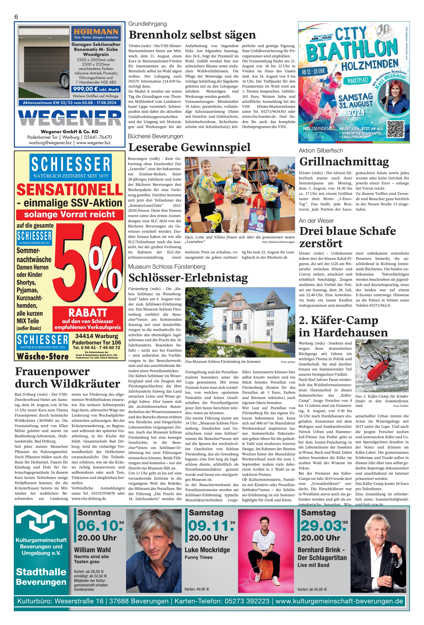 Frauenpower durchWildkräuter Brennholz
