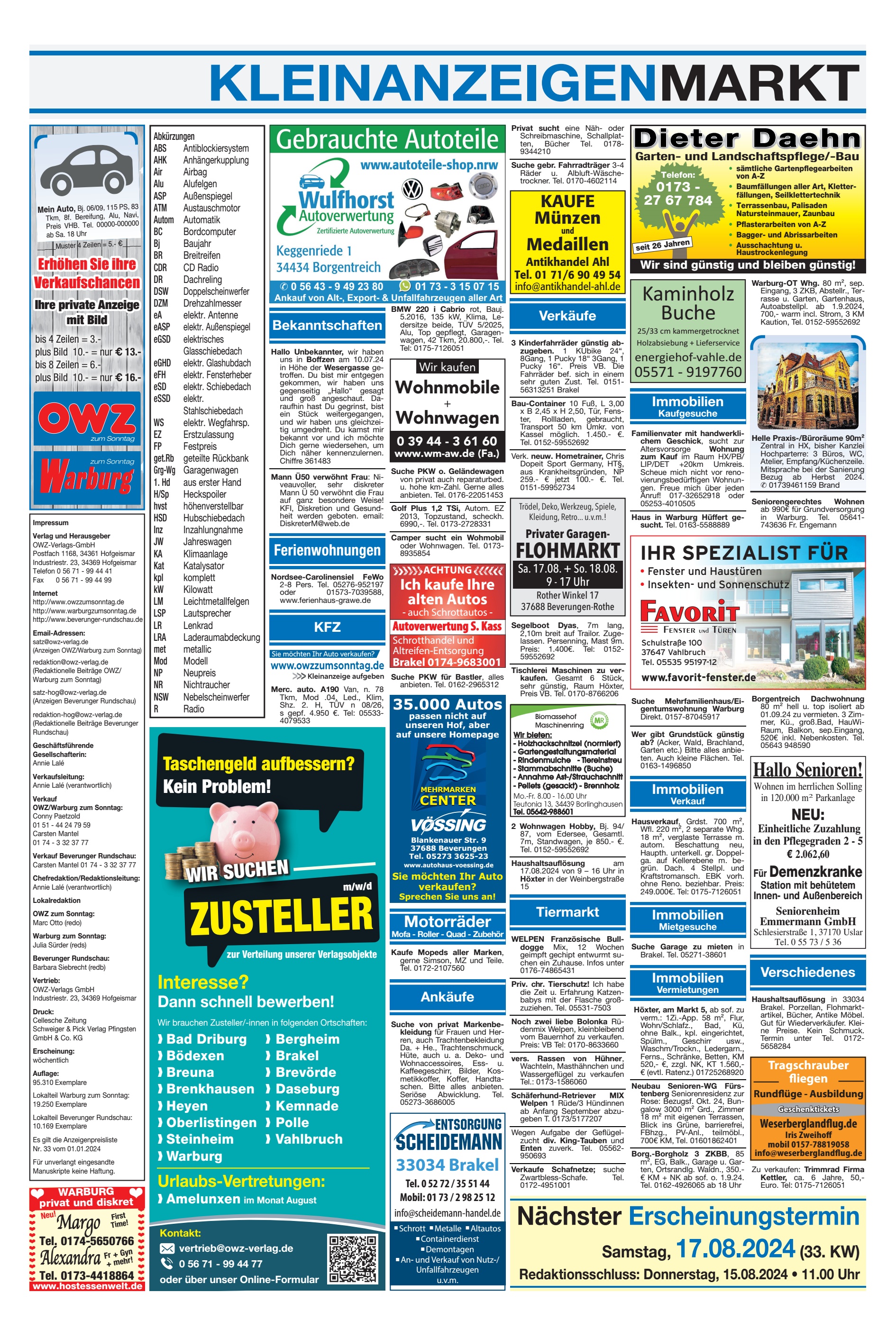 KLEINANZEIGENMARKT FLOHMARKT SPEZIALIST