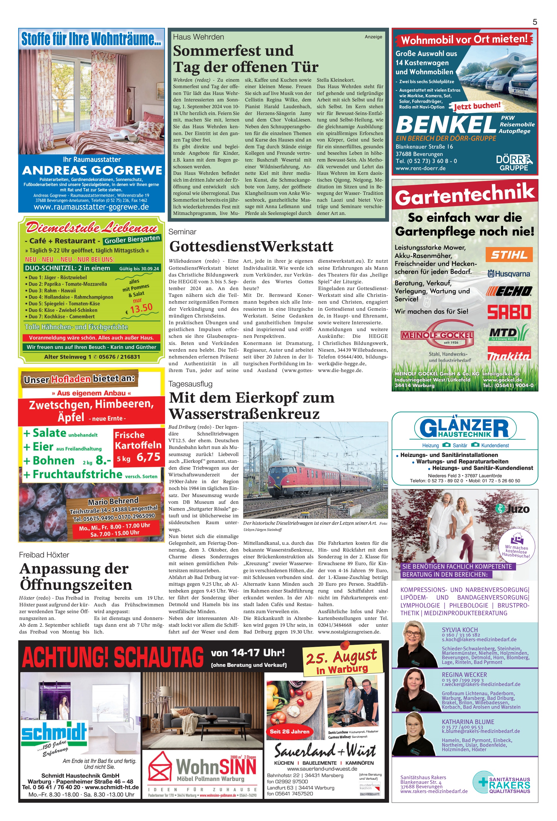 Gartentechnik Eierkopf Wasserstraßenkreuz