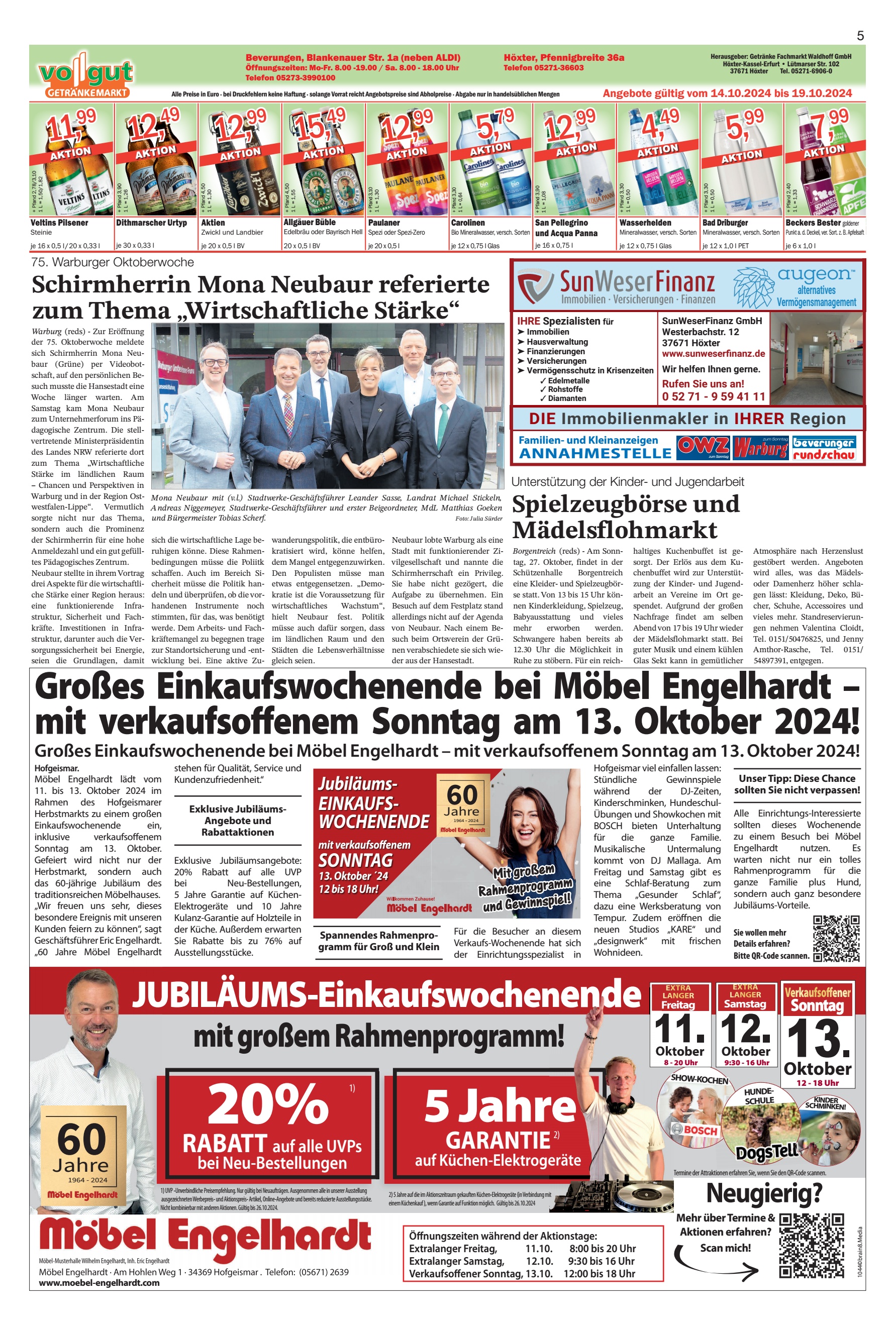 SchirmherrinMona Neubaur referierte