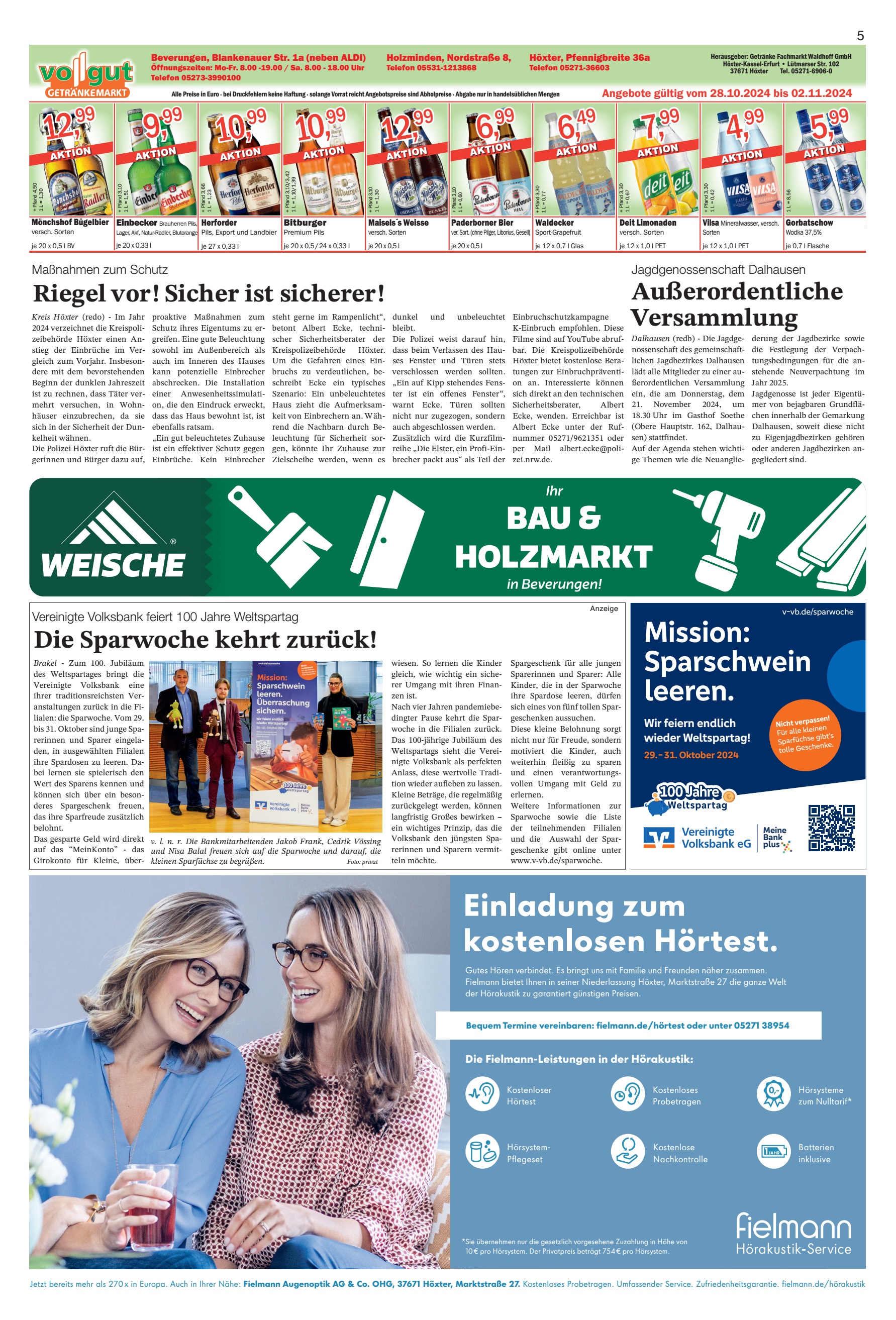 Einladung kostenlosen Hörtest