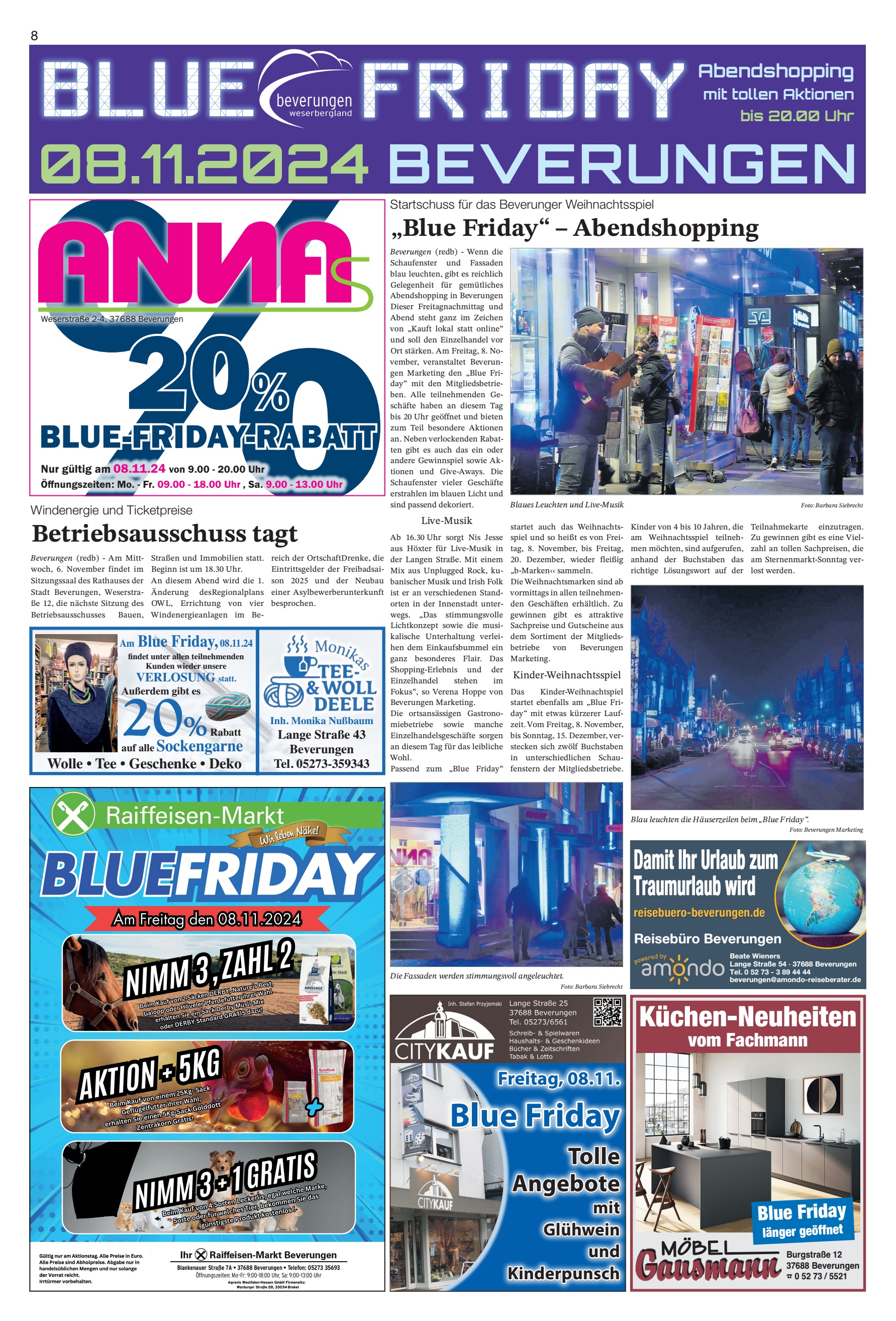 BEVERUNGEN BLUE FRIDAY