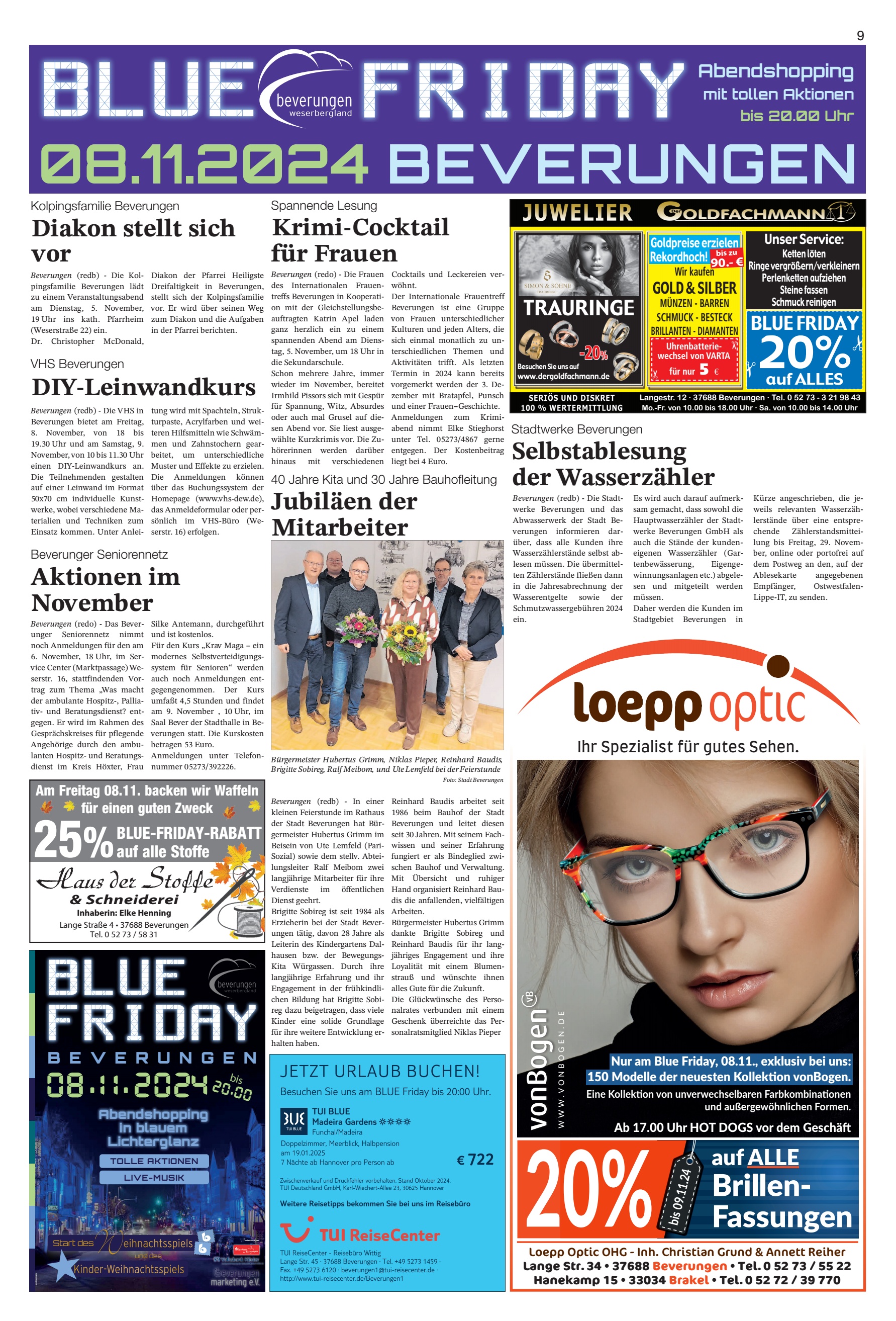 BEVERUNGEN BLUE FRIDAY