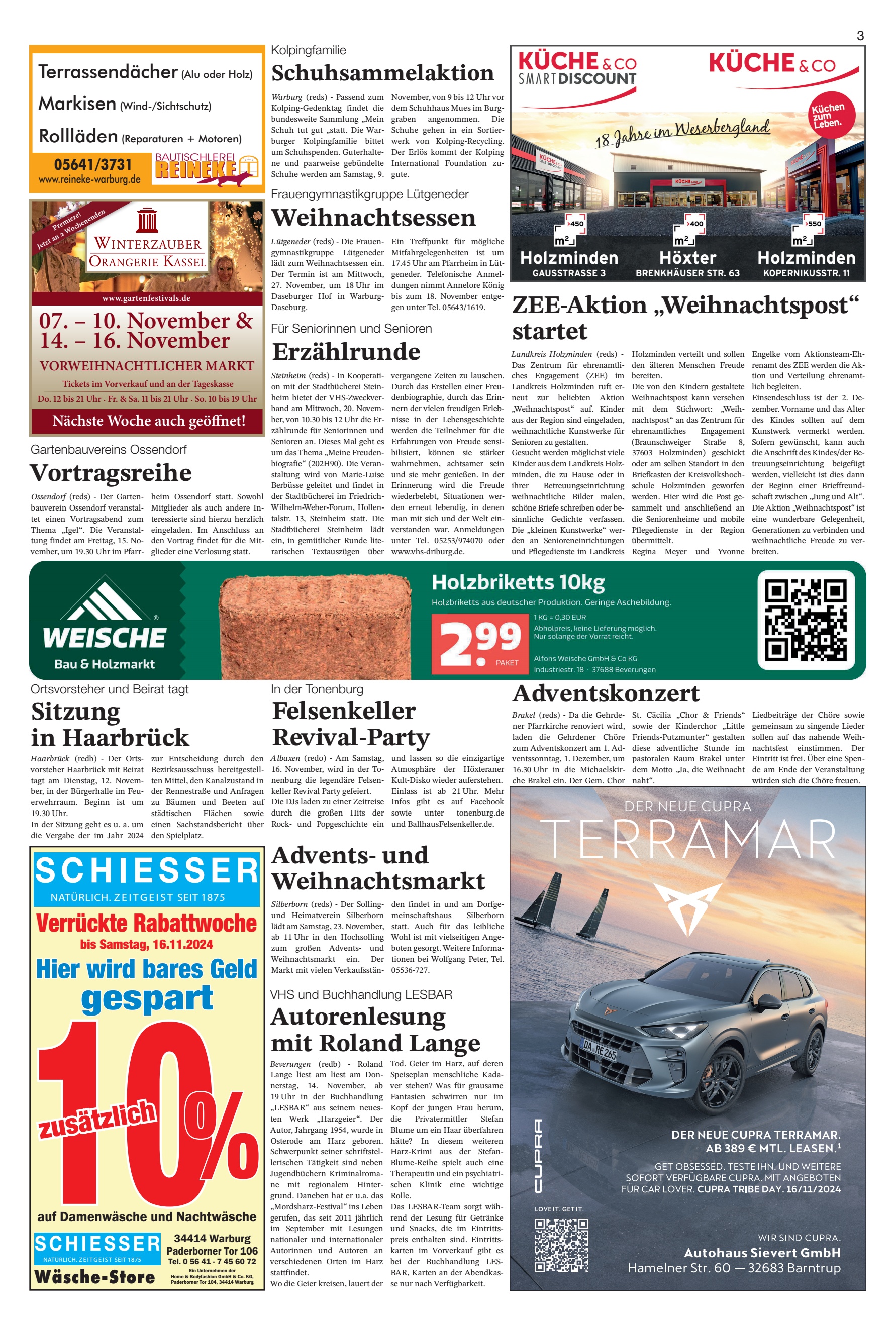 IESSER Vortragsreihe Adventskonzert